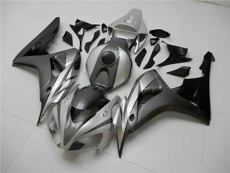 2006-2007 Honda CBR1000 Amotopart kuip zwart-grijze set