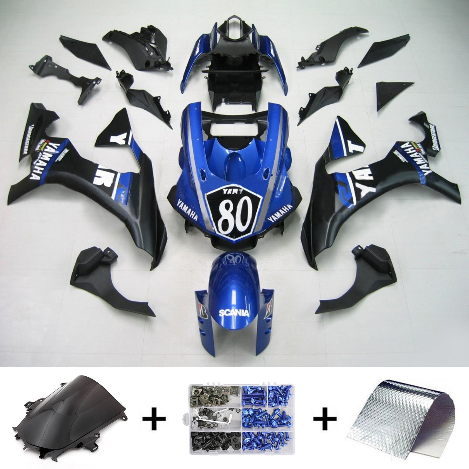 2015-2019 Yamaha YZF 1000 R1 kuipset algemeen