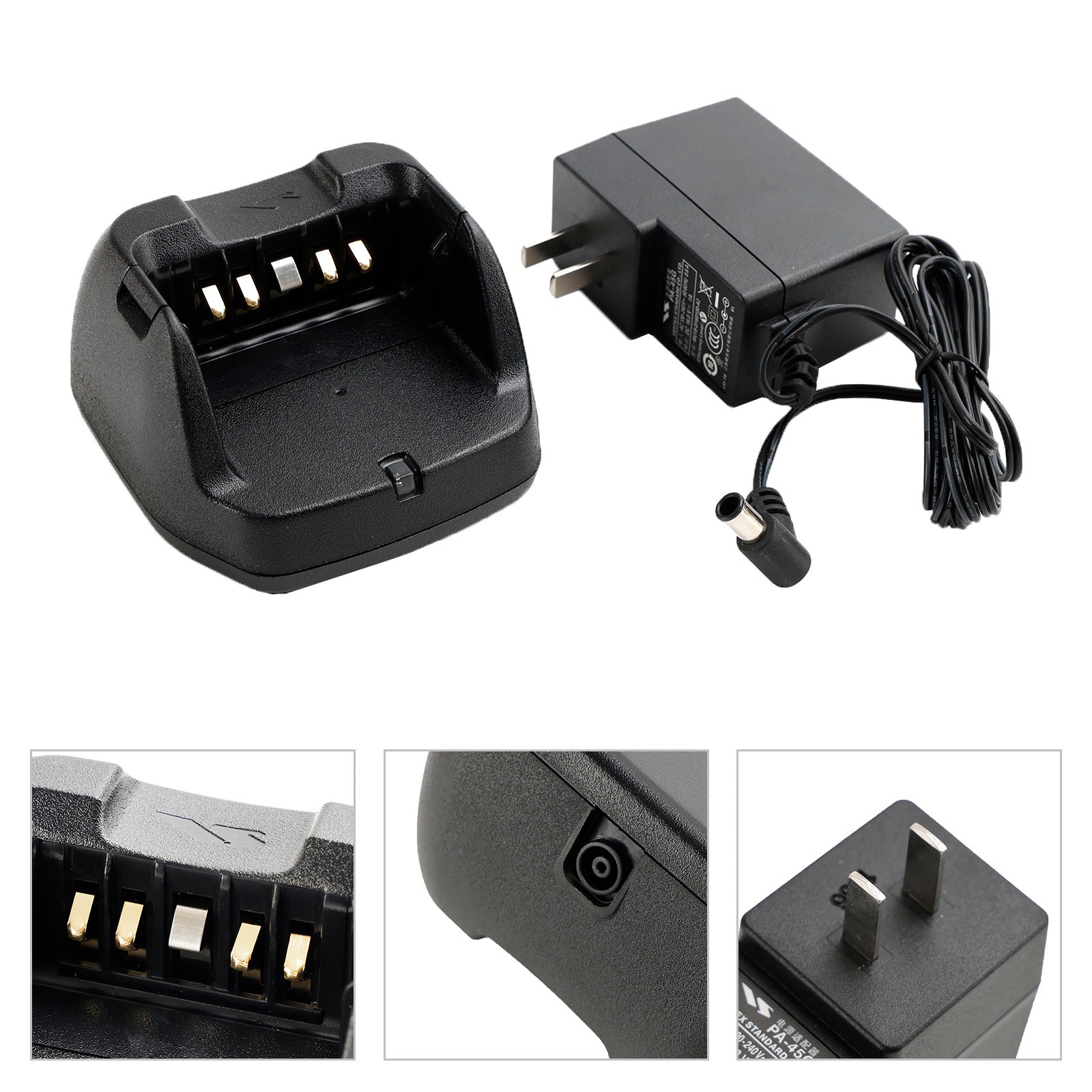 CD-49 Chargeur FNB-112LI Batterie Rapide Dock Rapide pour Vertex VX 450 VX 459 VX 451 US