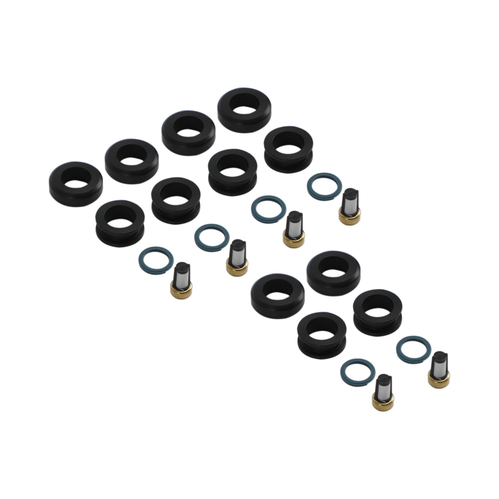 6PCS Brandstof Injectoren Seal O-Ring Kit MD164888 fit Mitsubishi 3000GT INP-014