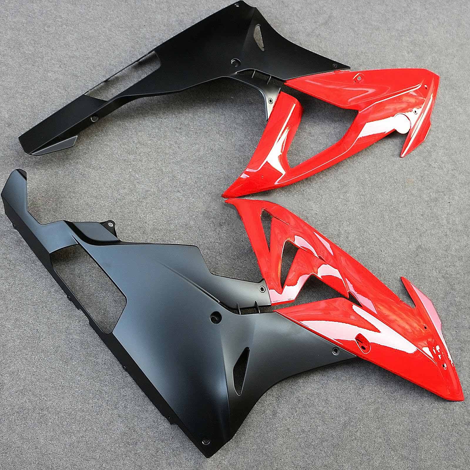 2015-2016 BMW S1000RR Amotopart Injection Fairing Kit Karosseri Plast ABS Svart Rød Hvit For