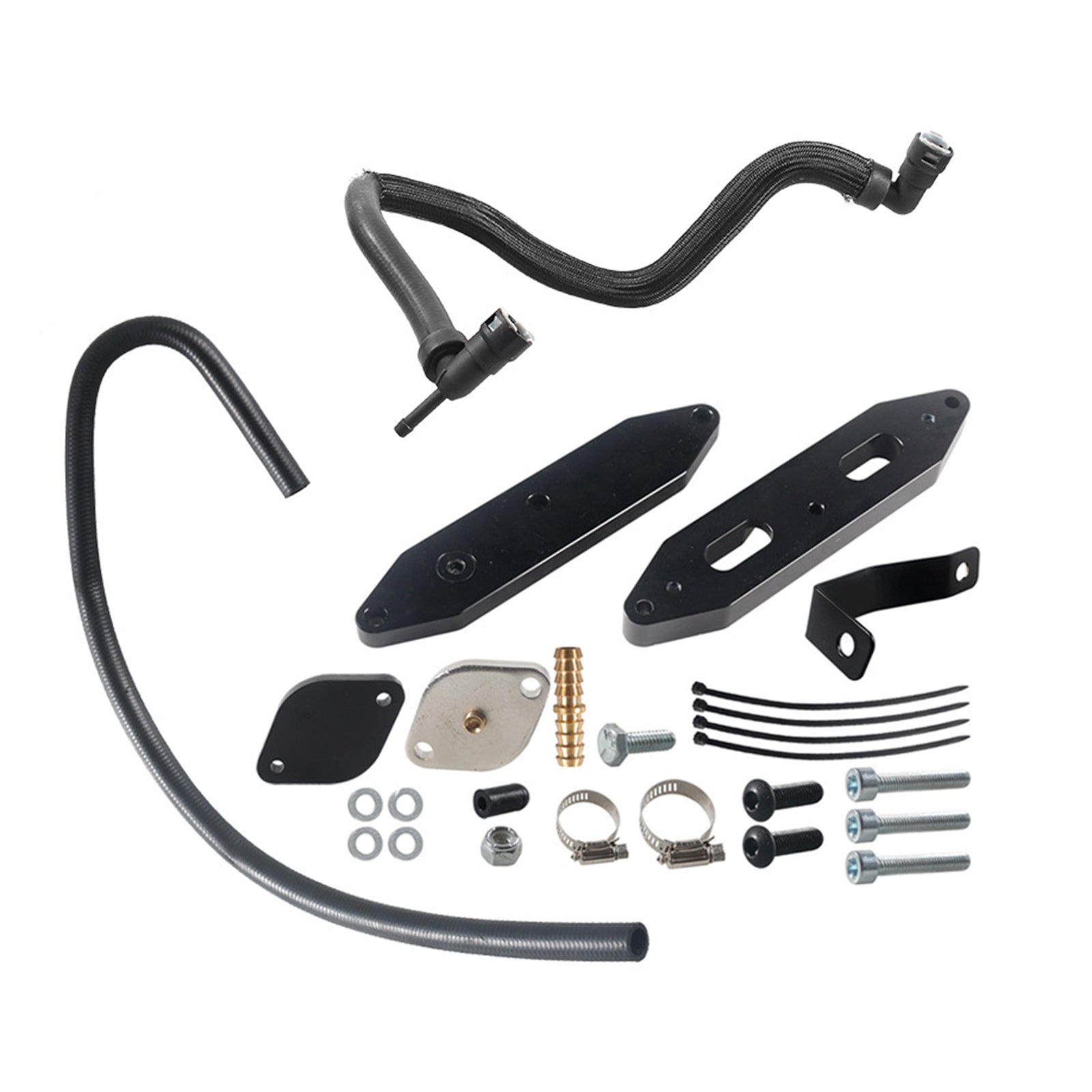 Kit de suppression EGR diesel Powercourse Ford 6,7 L 2011-2023 avec tuyau de rayonnement Fedex Express