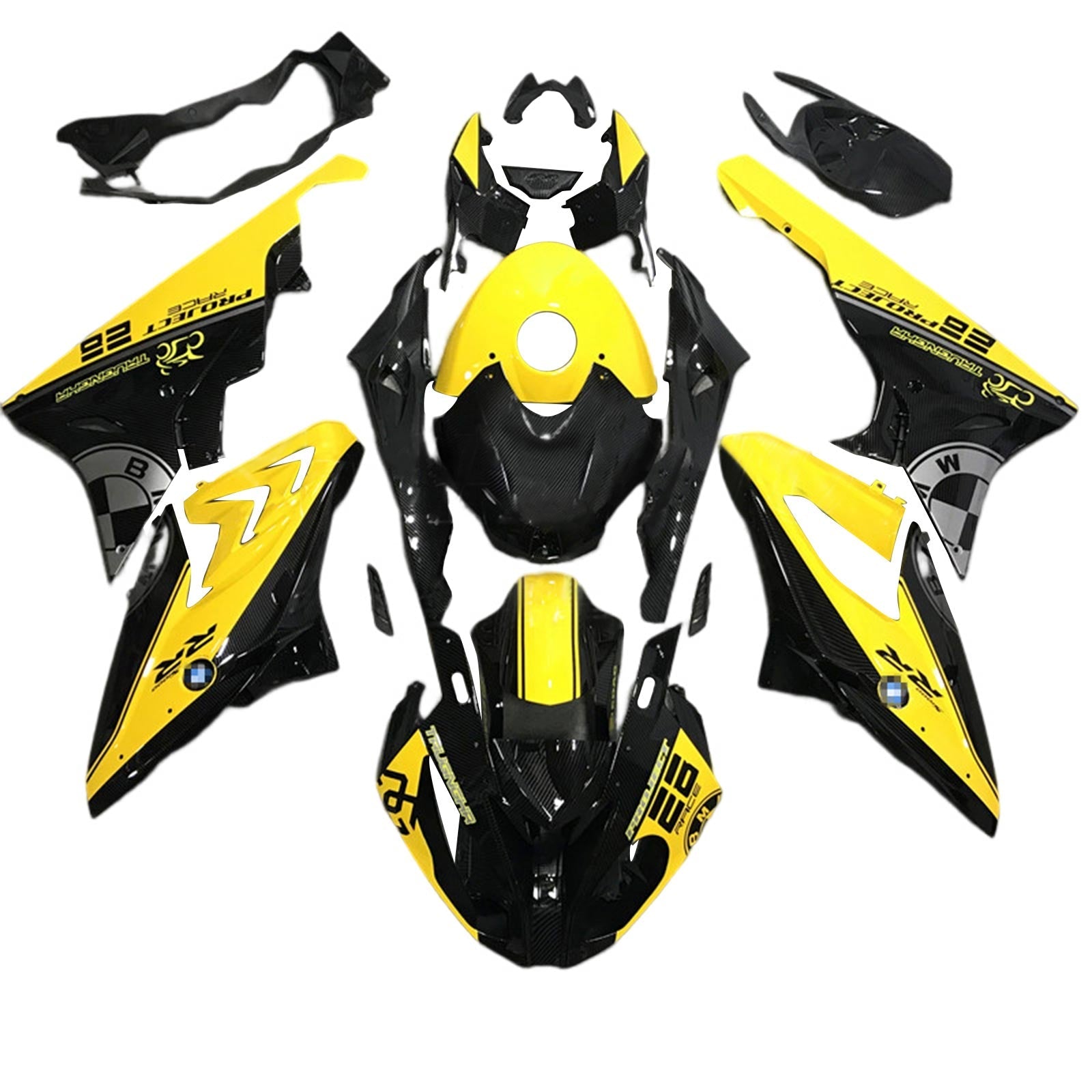 2017-2018 BMW S1000RR Fairing Kit Bodywork Plastic ABS