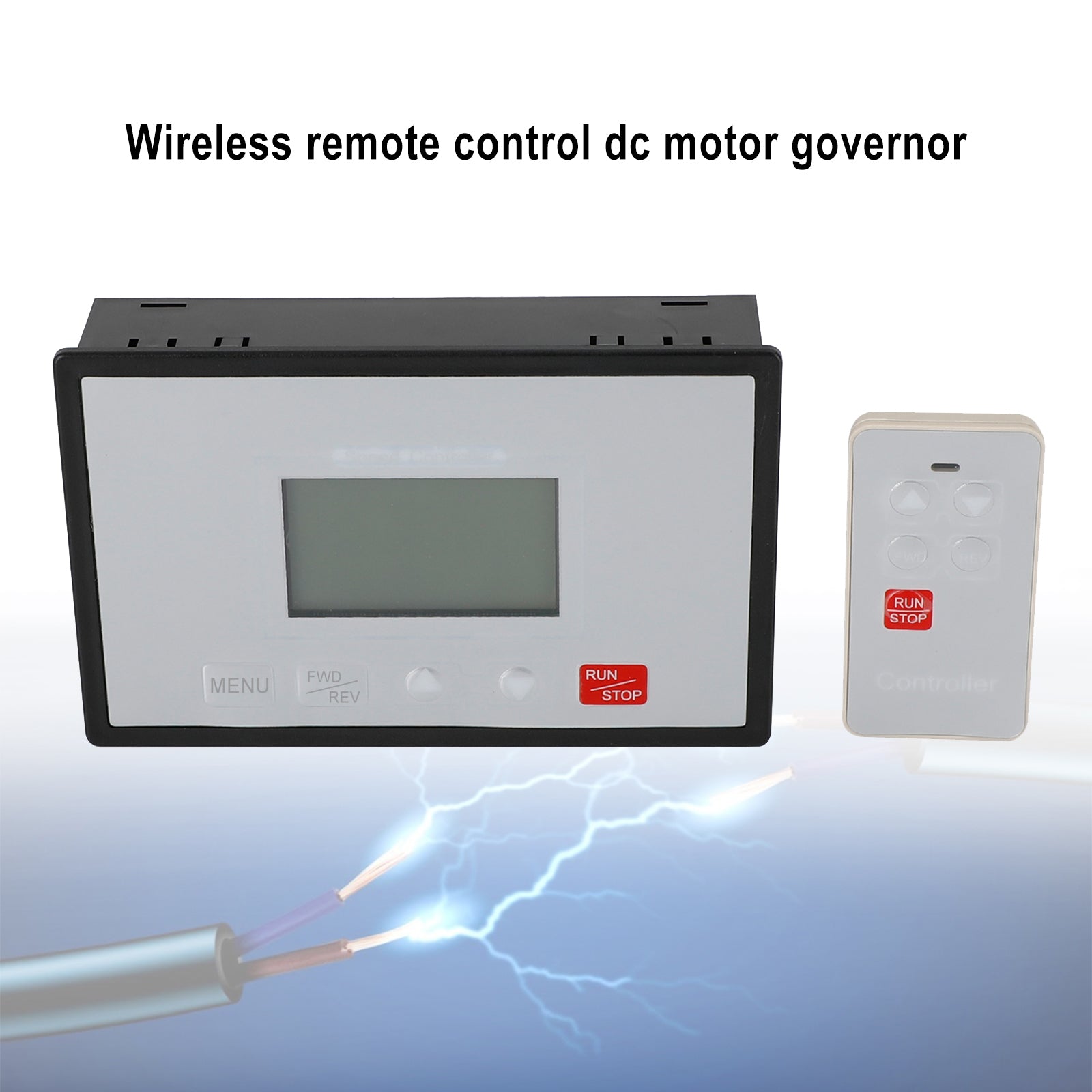 Snelheidsregelaar PWM DC-motortiming Omkeerbare afstandsbediening LCD-display 60A