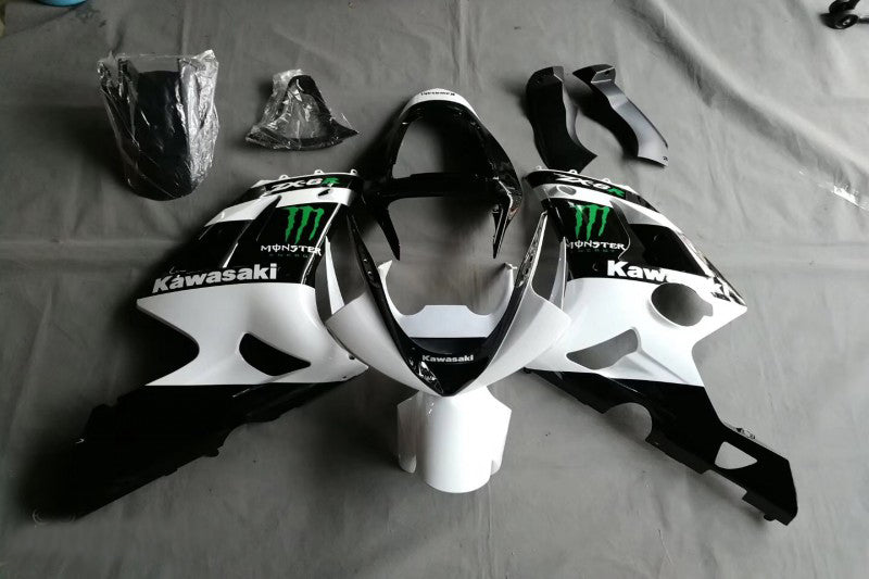 2009-2012 Kawasaki ZX6R 636 Fairing Kit Bodywork Plastic ABS