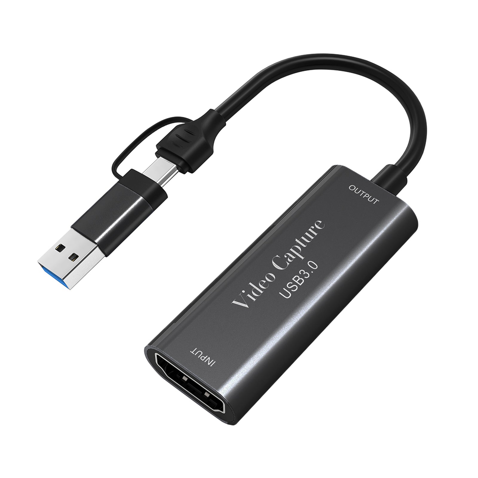 Type-C USB3.0 deux-en-un 4K HD carte de capture vidéo 1080P60Hz jeu diffusion en direct