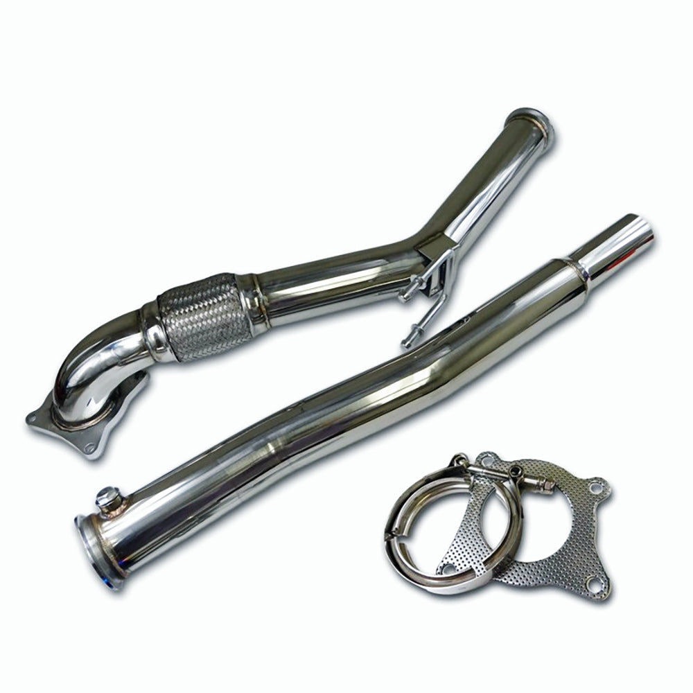 10 VW Golf GTi Jetta 2.0T Decat 3 "Uitlaat Downpipe Uitlaatspruitstuk voor 07-11 Audi A3 06-07