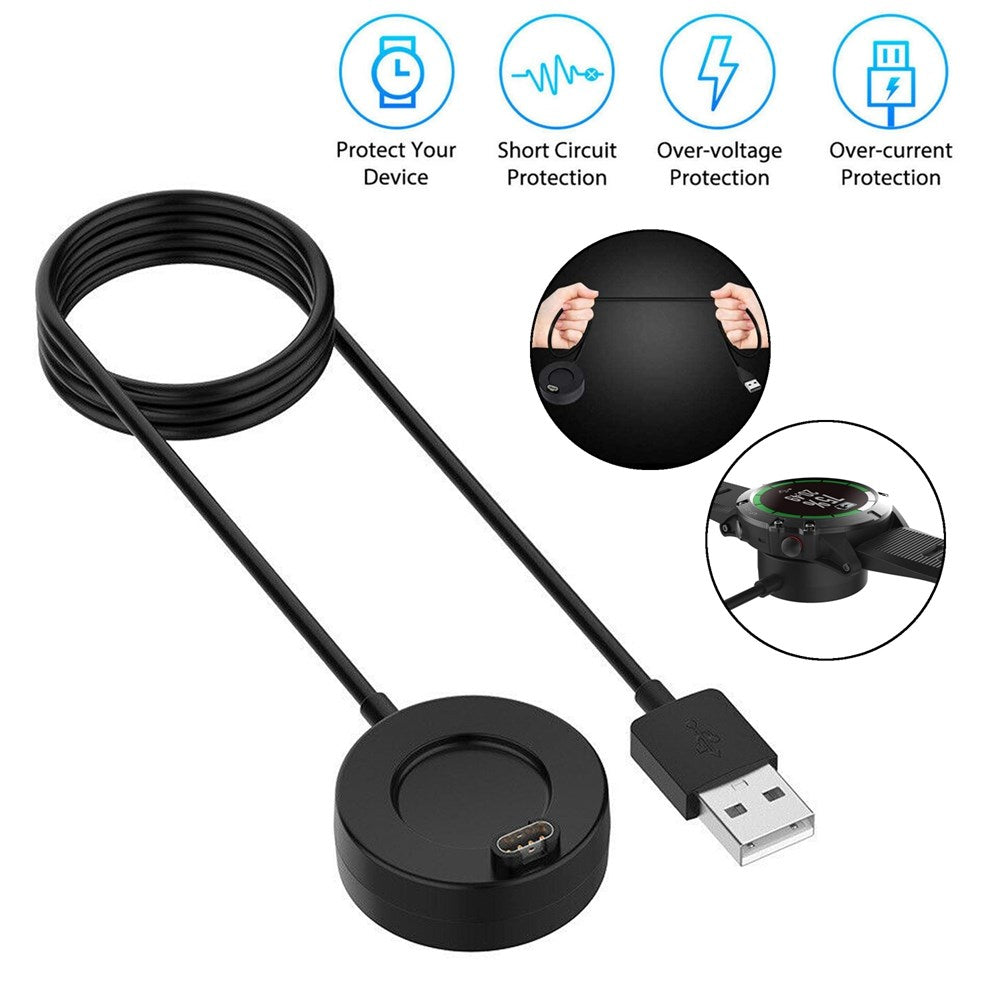 USB-oplader Oplaaddockkabel Geschikt voor Garmin Fenix ​​5 5S 5X 6X 6S Plus