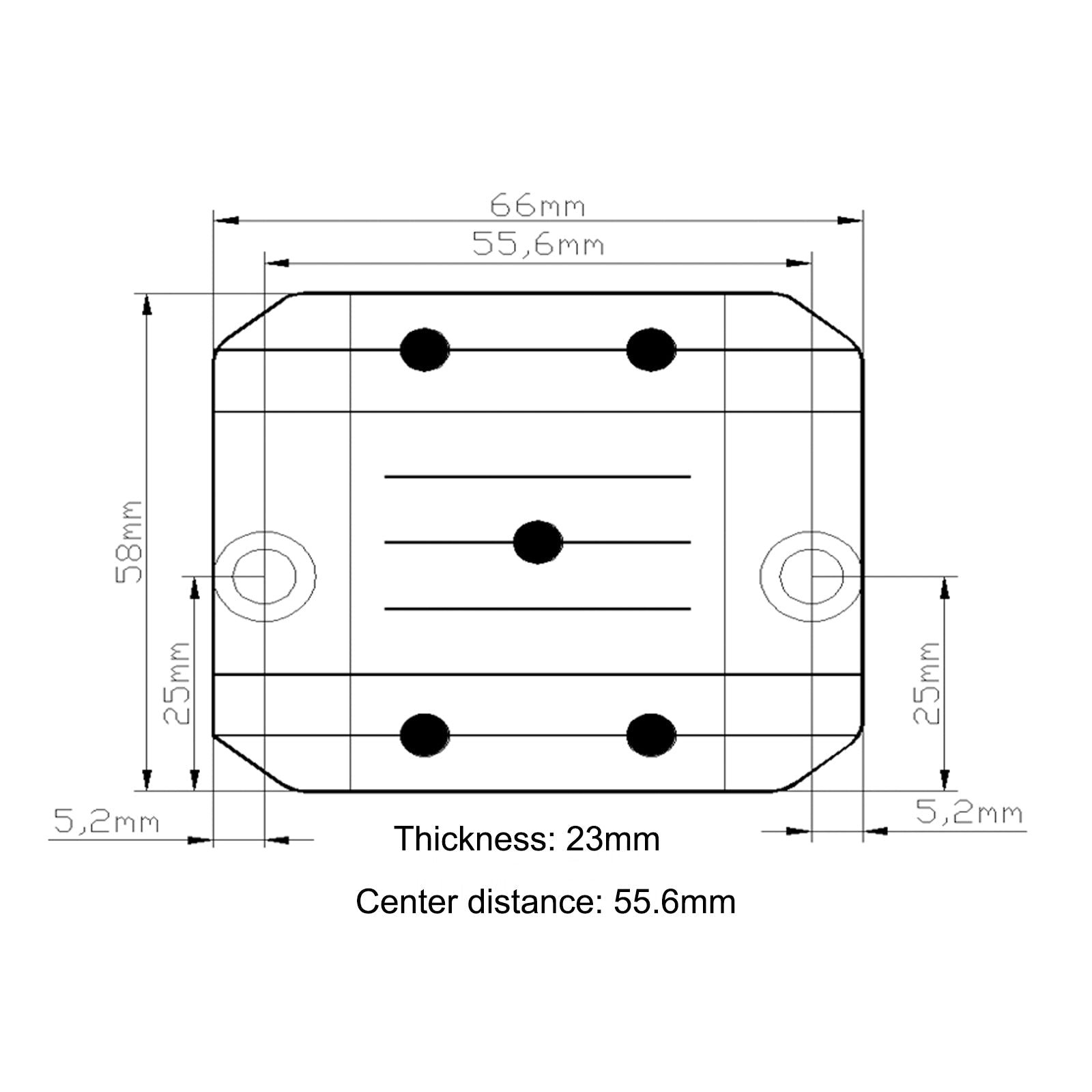 Régulateur de convertisseur d'alimentation abaisseur étanche DC 12V/24V à 5V 25W 5A