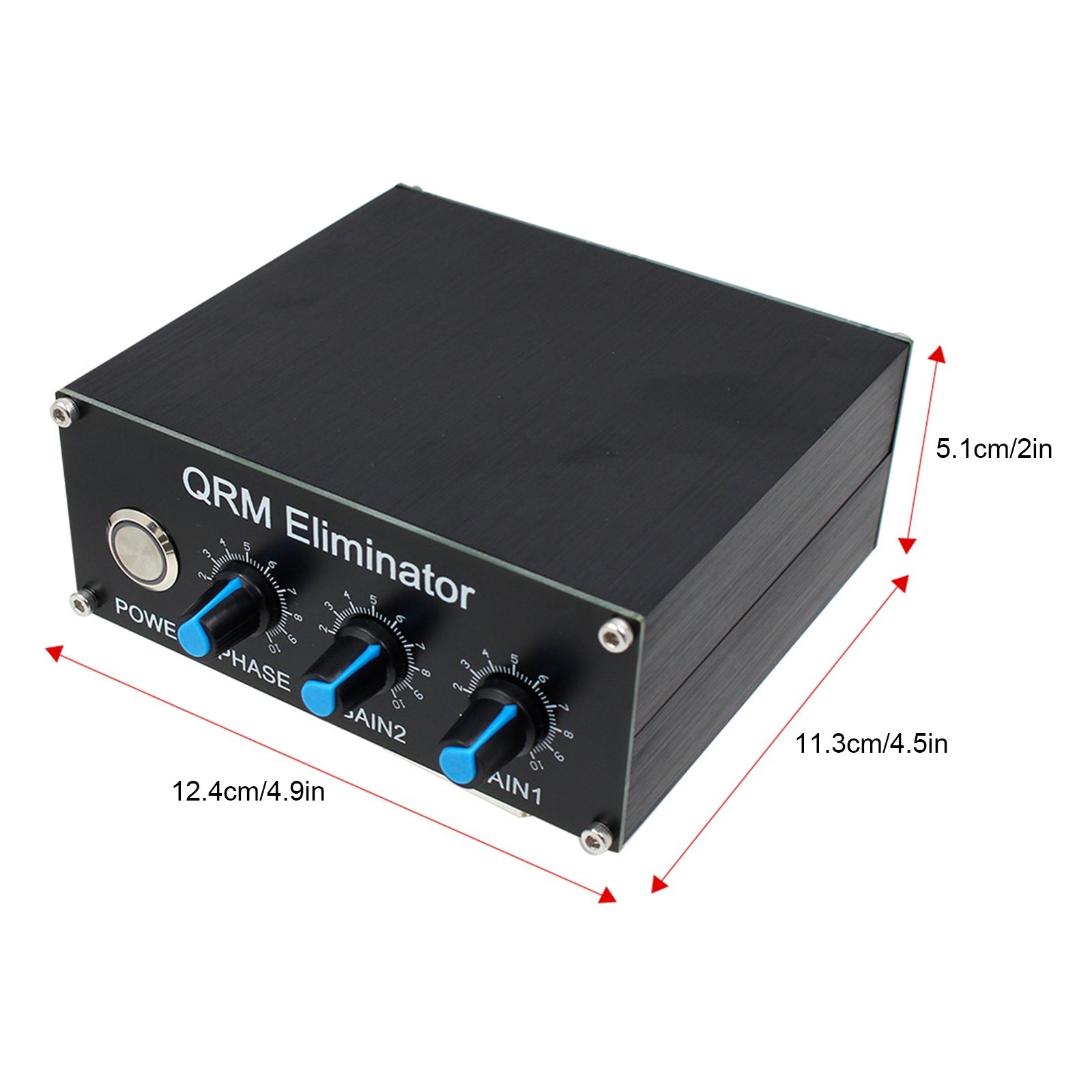 Tweede generatie Eliminator QRM Eliminator X-Phase (1-30 MHz) HF-banden Box