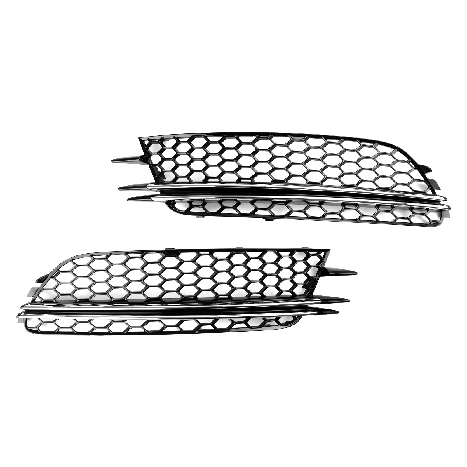 Audi A6 4G C7 2012-2015 2 STKS Mistlampafdekking Bezel Bumpergrille