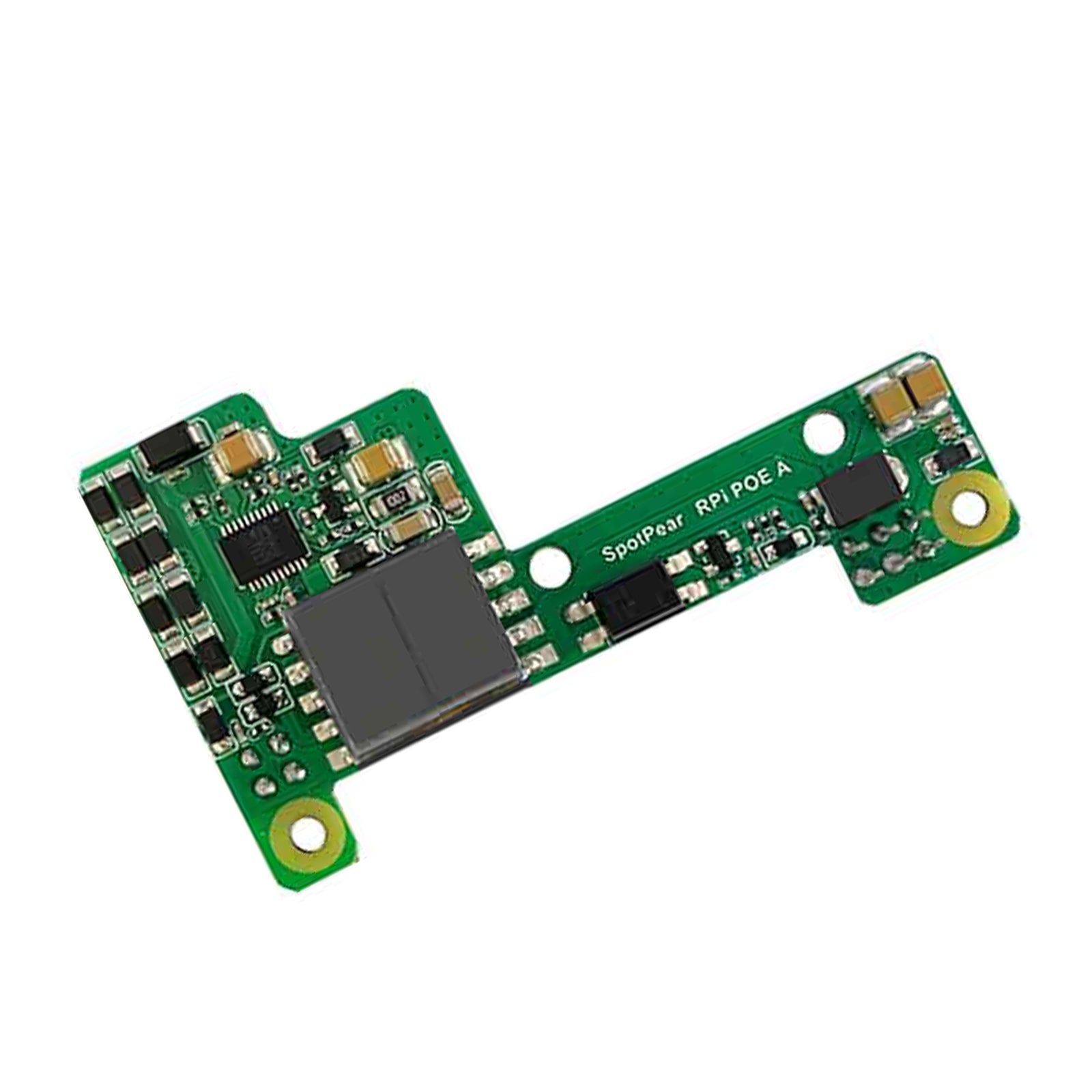 Raspberry Pi Poe Ethernet-voedingsuitbreidingsmodule ondersteunt 3B+/4B met ventilator