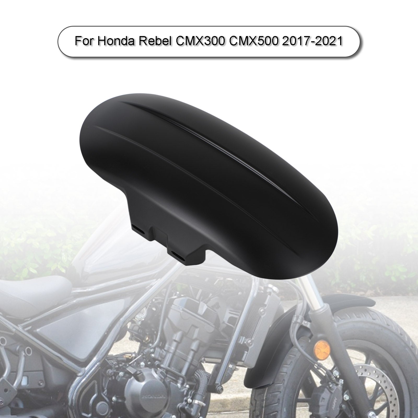 VOORSPATBORD BEKLEDING BANDENWIKKELAAR VOOR HONDA REBEL CMX 300 500 2017-2021 Generiek