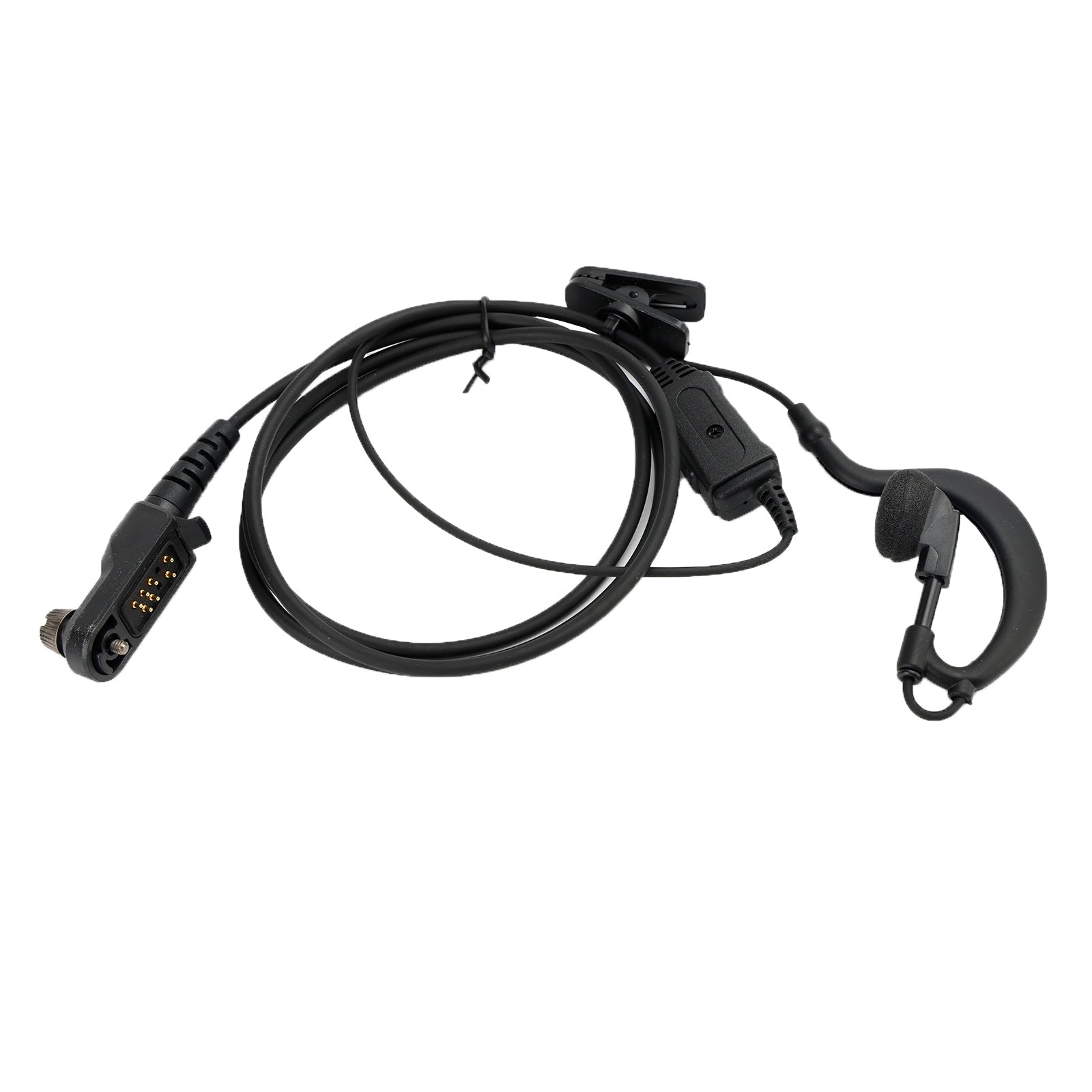 Oreillettes en forme de G, casque d'écoute ovale, micro PTT pour Hytera AP510 AP580 BP560 BP510