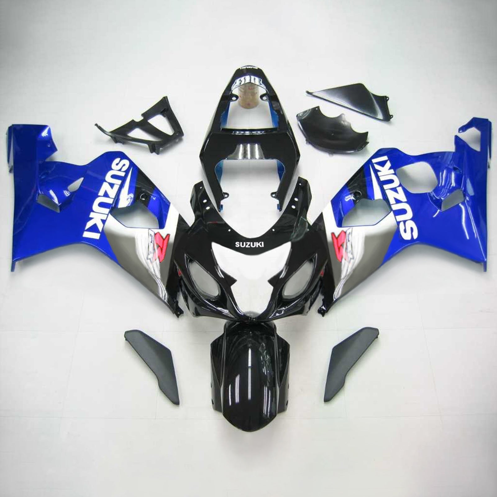 2004-2005 Suzuki GSXR 600/750 K4 Amotopart Injection Fairing Kit Bodywork Plastic ABS #114