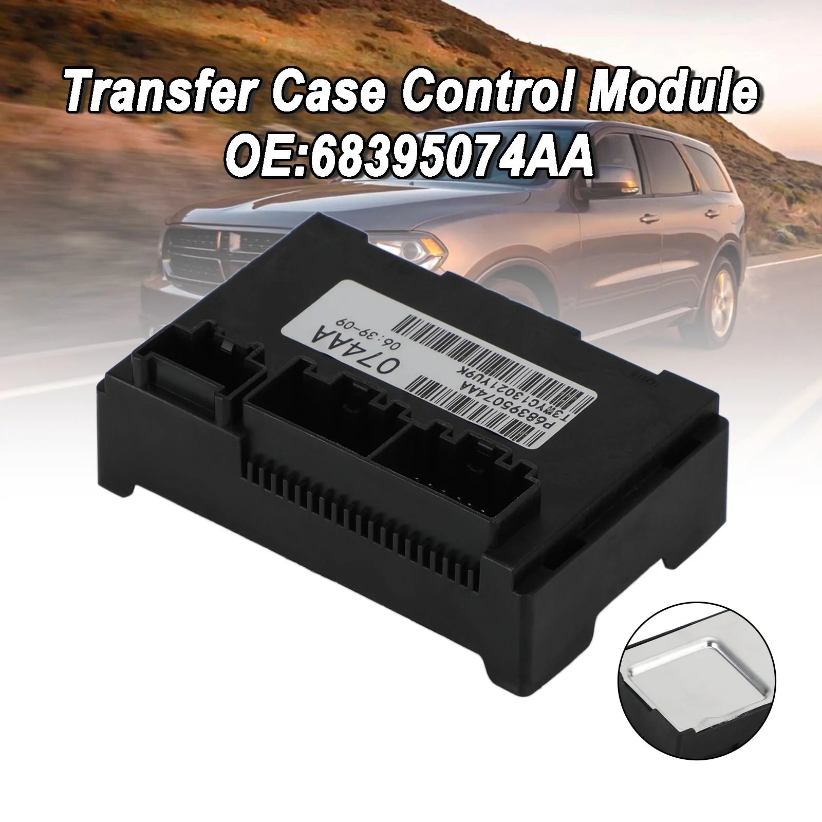 Jeep Grand Cherokee 2014-2015 avec module de commande de boîtier de transfert à 2 vitesses 68395074AA 5150732AE