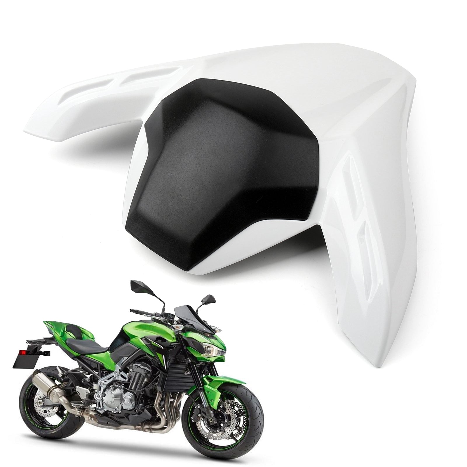 ABS plastic Rear Seat Fairing Cover Cowl For Kawasaki Z900 Z 900 ABS 2017-2023