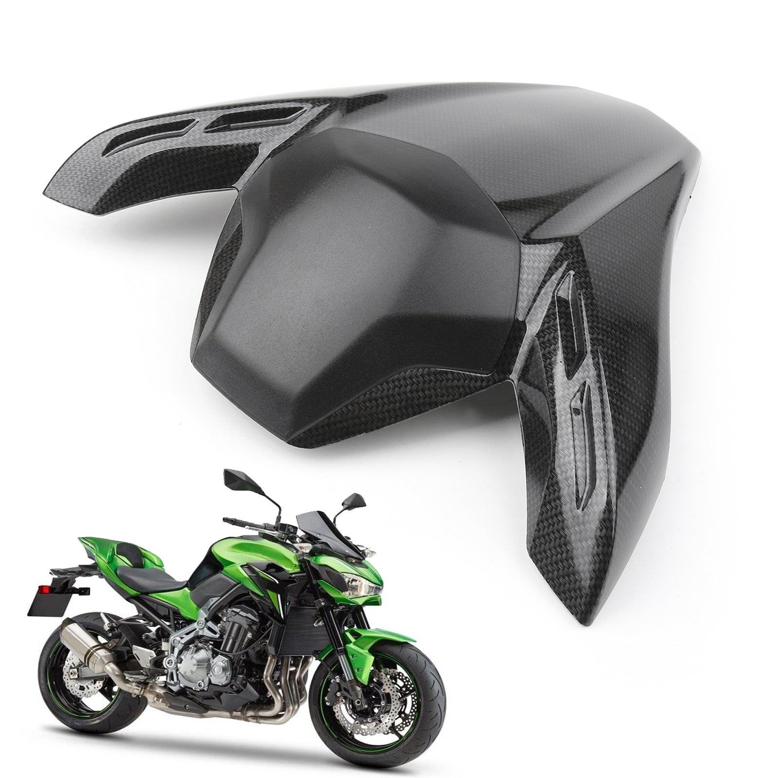 ABS plastic Rear Seat Fairing Cover Cowl For Kawasaki Z900 Z 900 ABS 2017-2023