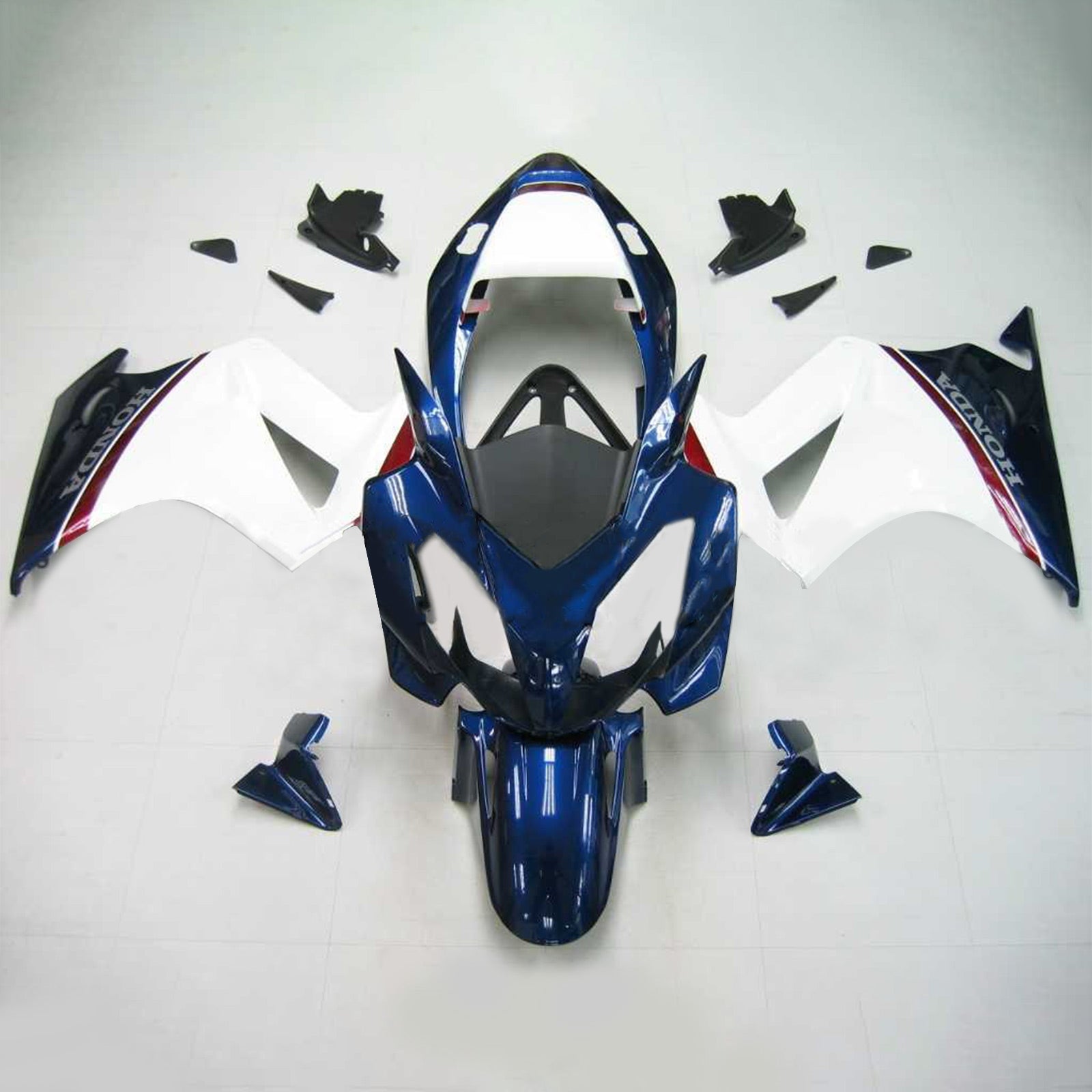 2002-2012 Honda VFR800 Injection ABS Plastic Bodywork Fairing #5