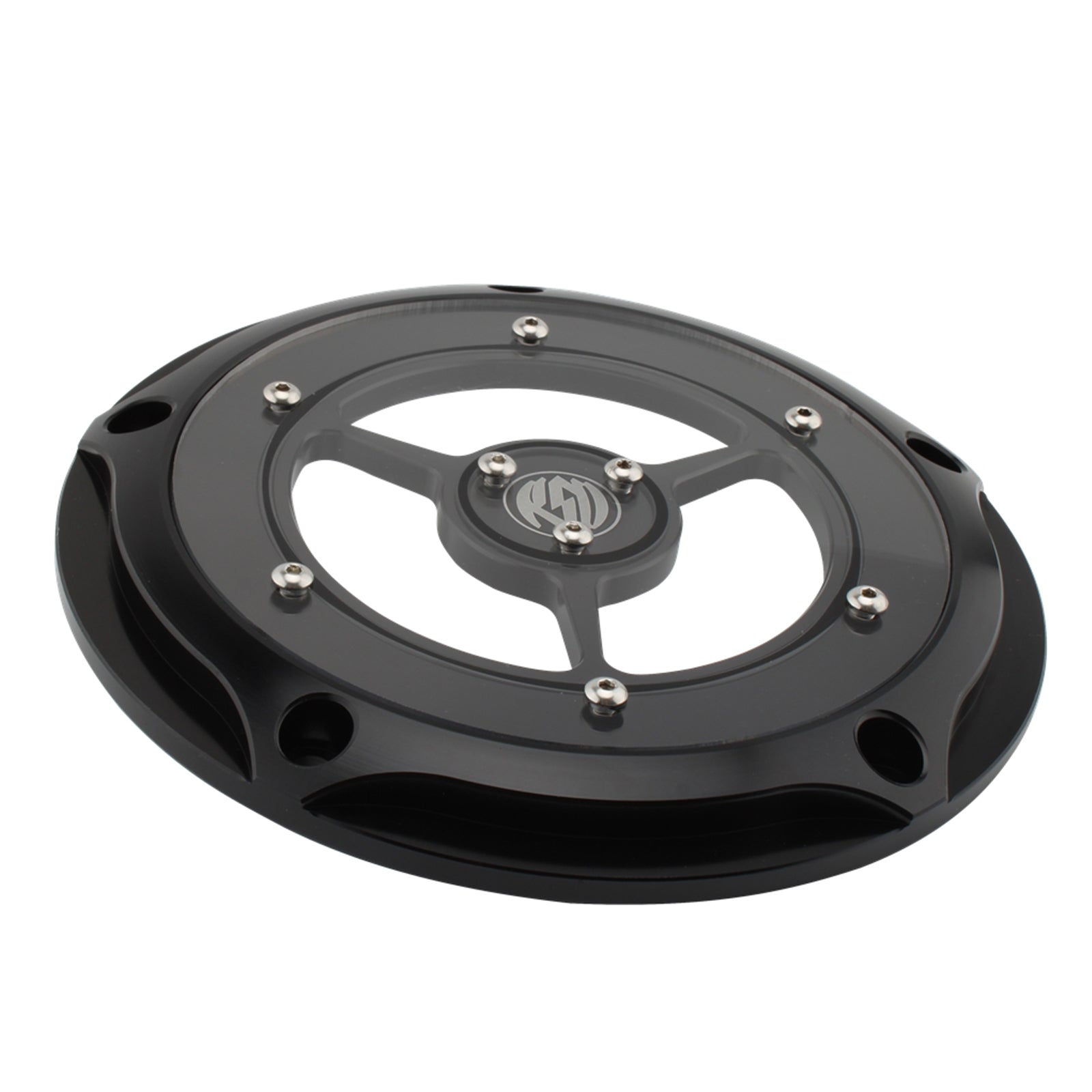 Motorbeschermer Carter Stator Cover Zwart Geschikt voor Road King Fat Glide 1584