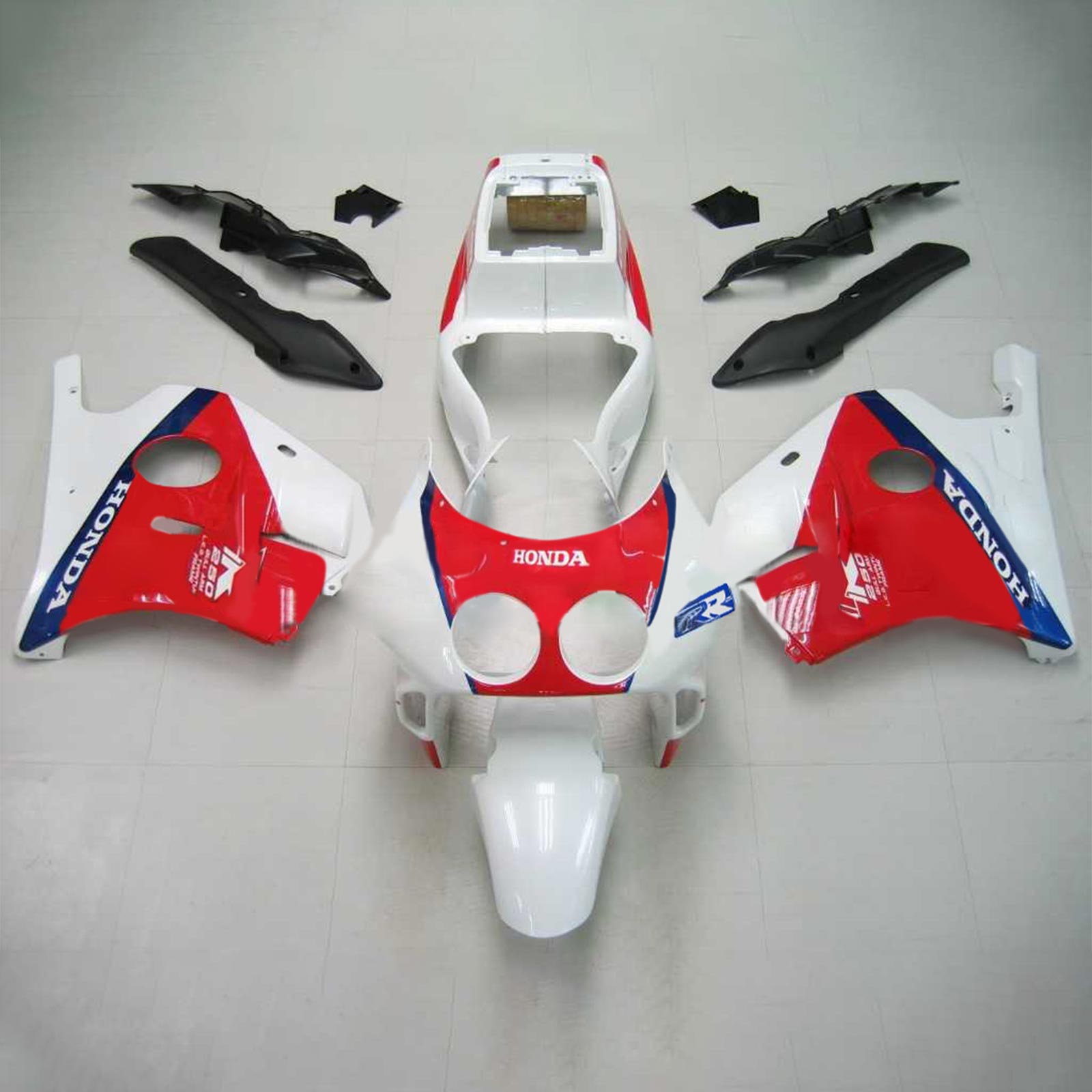 1990-1998 Honda CBR250RR MC22 Amotopart Injection Fairing Kit Bodywork Plastic ABS #102