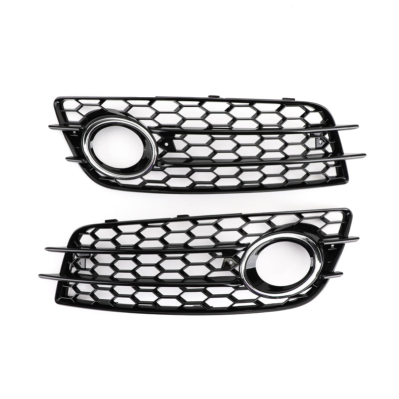 A4 S-LINE S4 2008-2012 Audi Honeycomb Style Mistlamp Grill Vervanging Grille Bumper