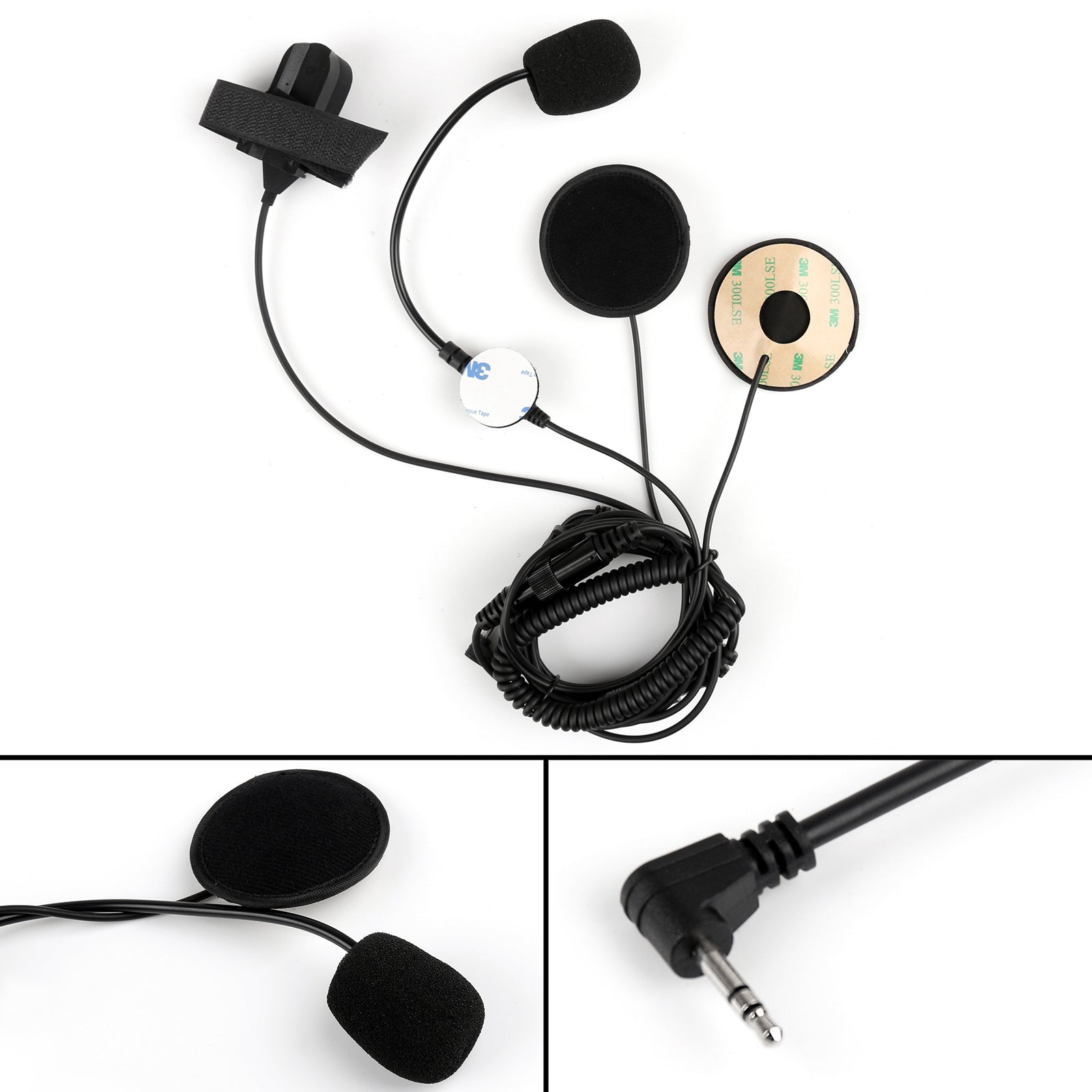 1 stks 2,5 mm helm tactische motorfiets headset PTT voor Motorola FR50 T270 radio