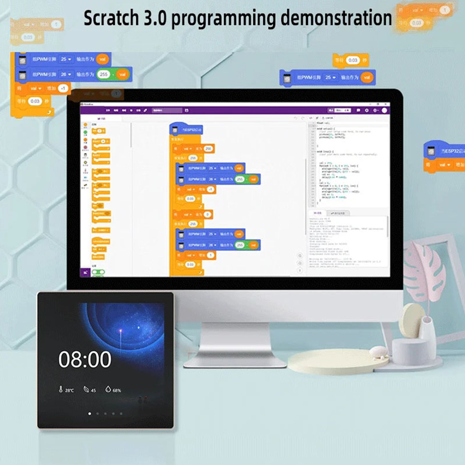 ESP32-S3 Development Board 4-inch IPS Touch Screen LVGL 86 Box Dual-Core CPU