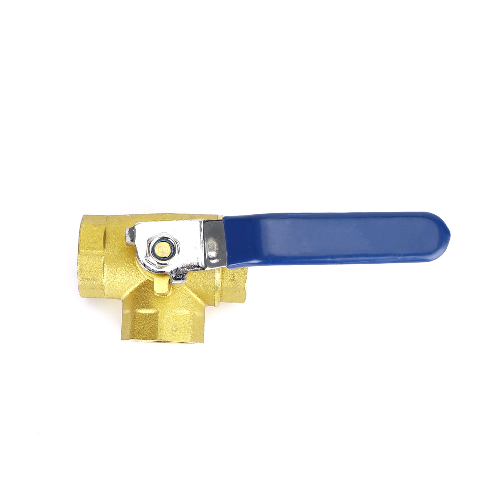 3/4" 3 Way Ball Valve Female L Port Vinly Insulation Handle 600 WOG DN20