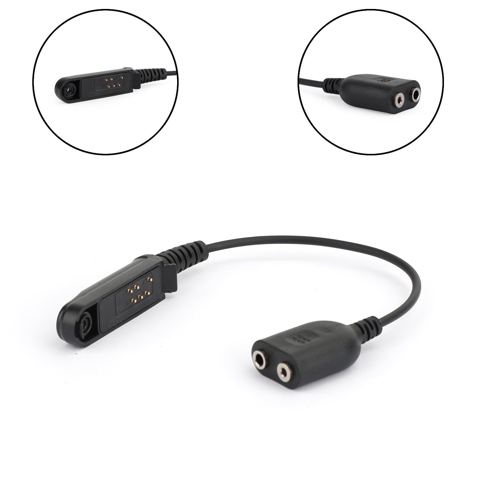 Walkie Talkie K 2Pin Headset Poort Converter Geschikt voor Baofeng UV9R BF-9700 BF-A58