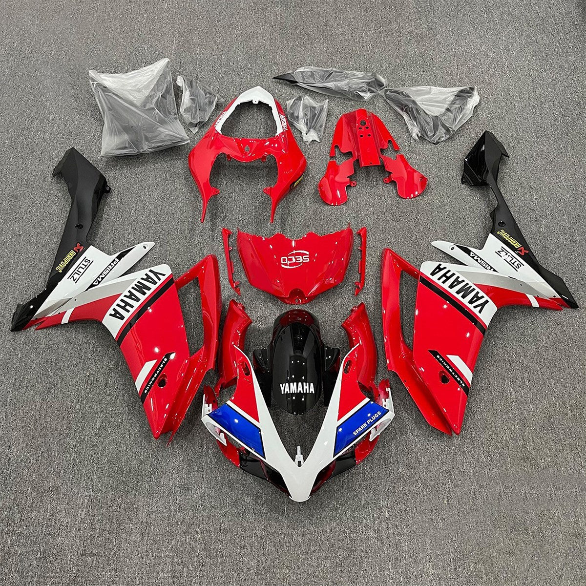 2007-2008 Yamaha YZF 1000 R1 Kit de carenado Carrocería Plástico ABS