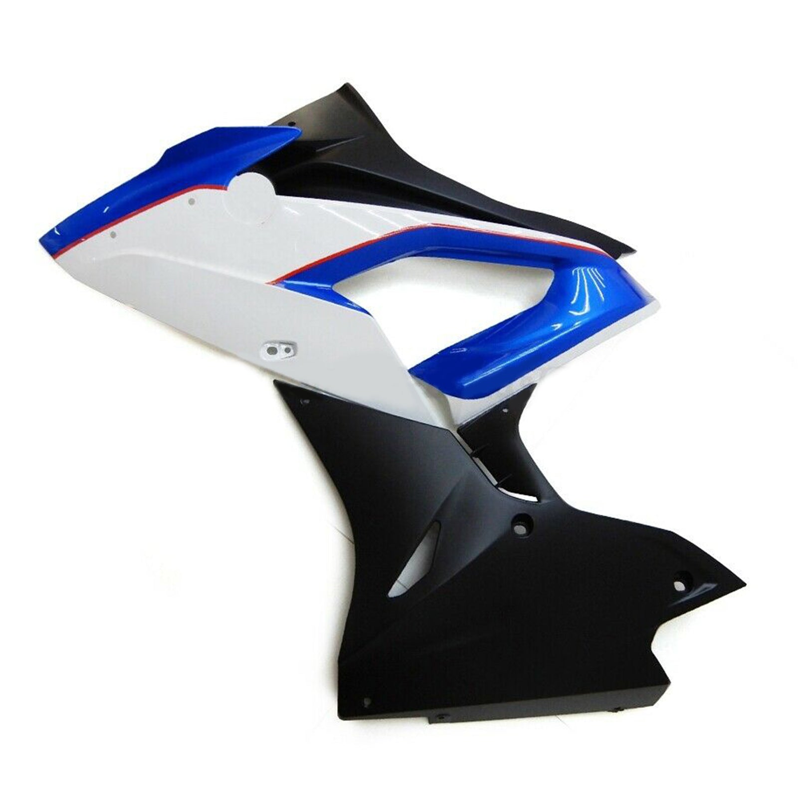 2017-2018 BMW S1000RR Amotopart Injection Fairing Kit Karosseri Plast ABS Blå Hvit Svart