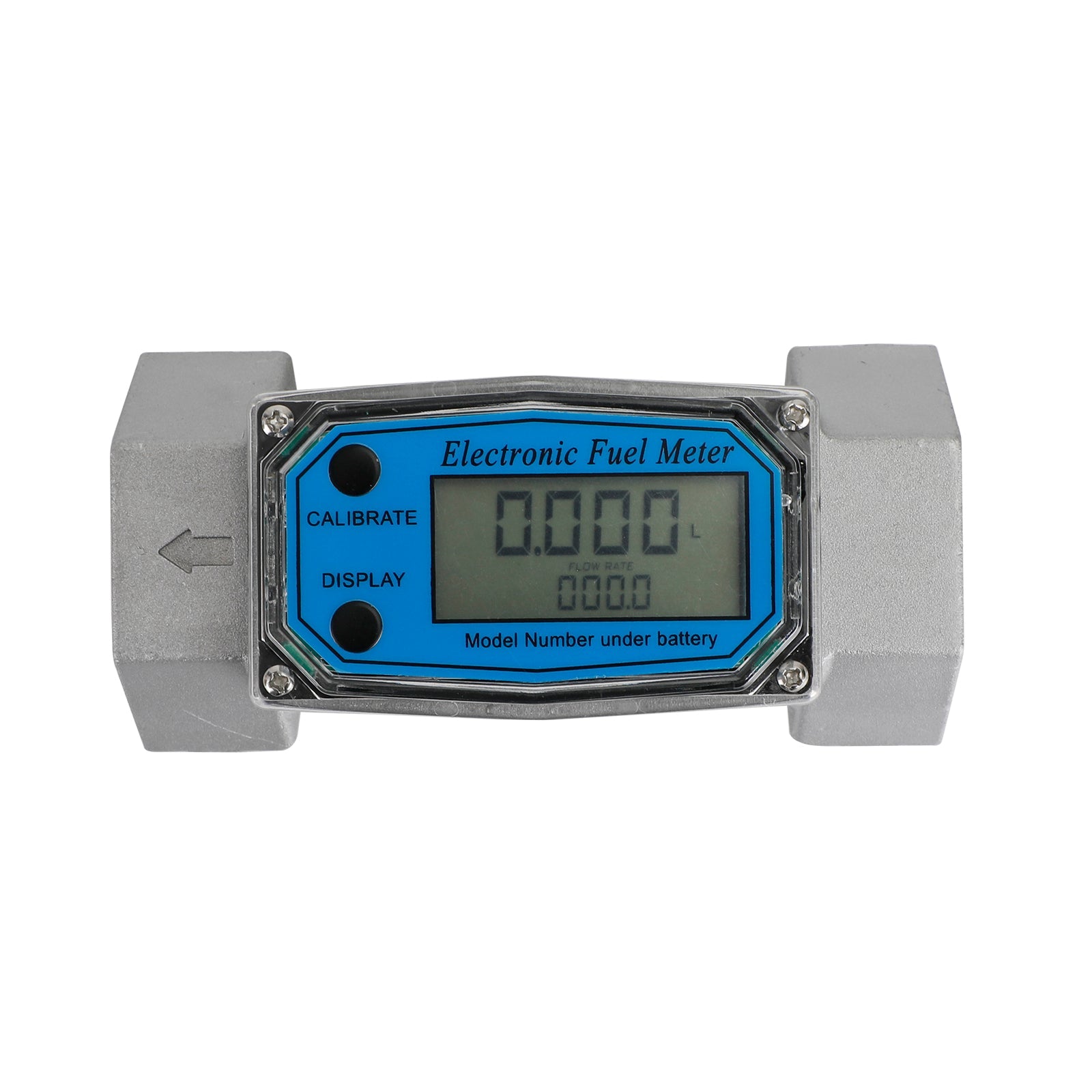 Turbine Digital Diesel Fuel Flow Meter Oval Gear Flow Gauge BSPT/NPT