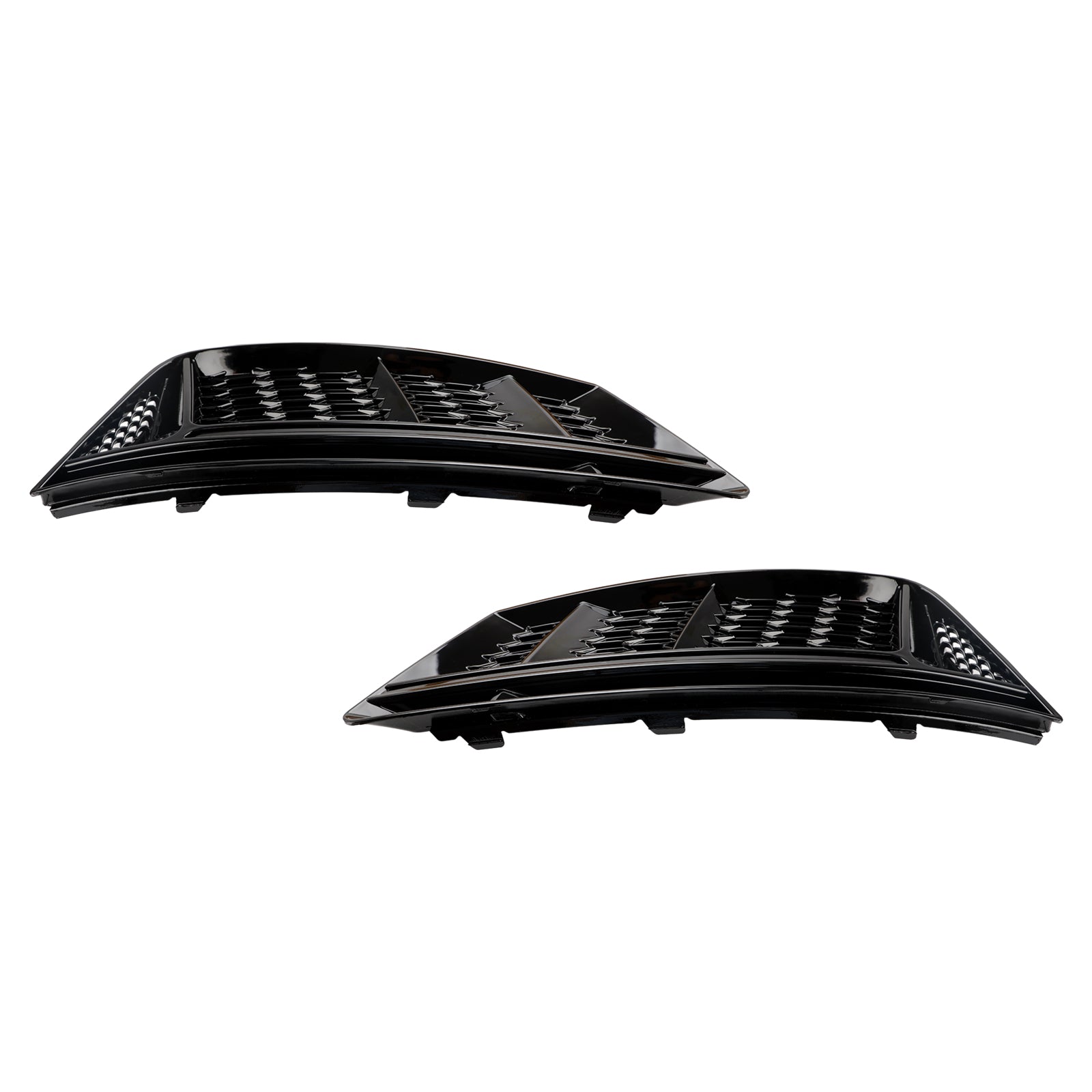 2016-2018 AUDI A4 B9 Grille de phare antibrouillard avant Grille de pare-chocs inférieure chromée