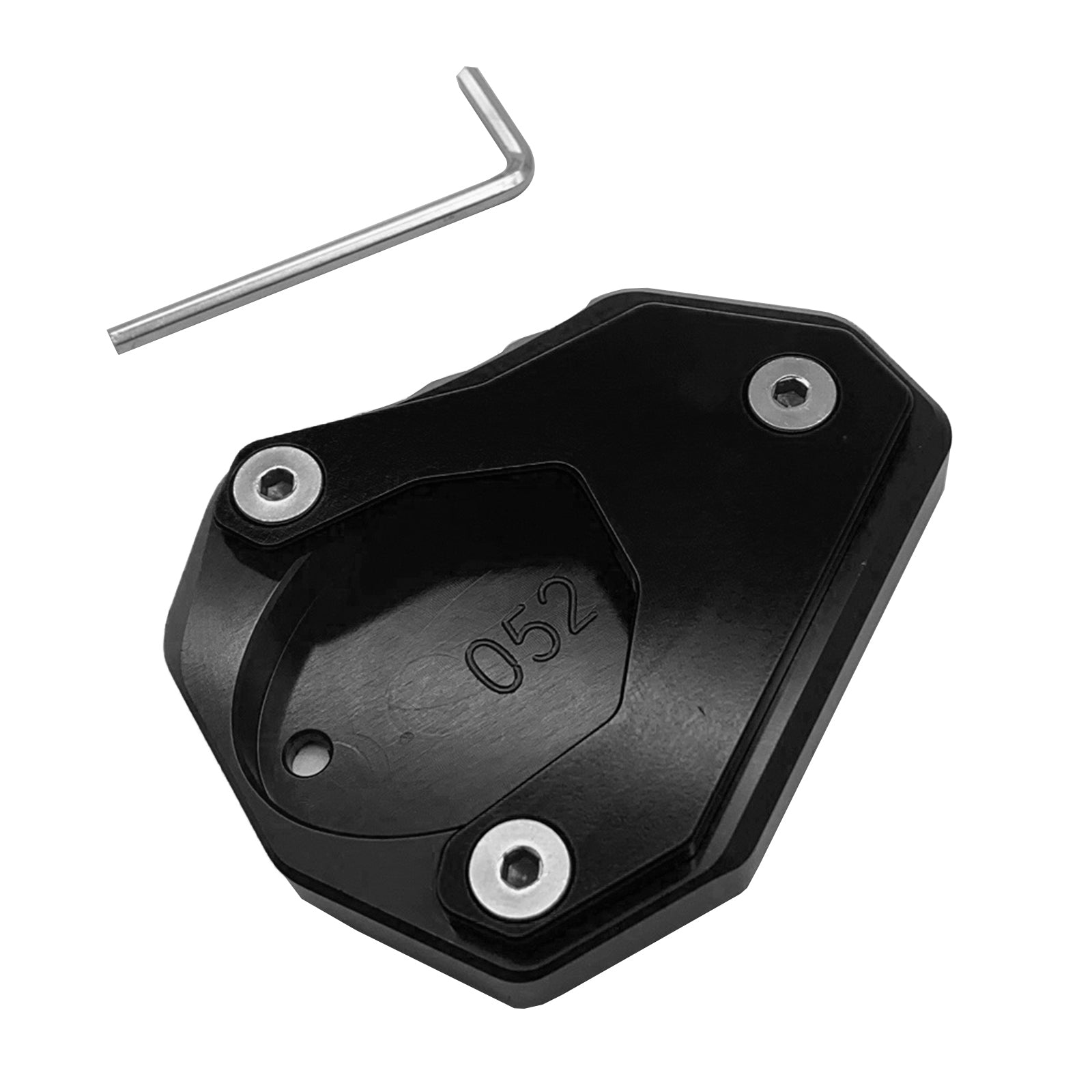 Kickstand Zijstandaard Vergroten Plaat Pad voor KAWASAKI Ninja 400 Versys 650 KLX250 Generiek