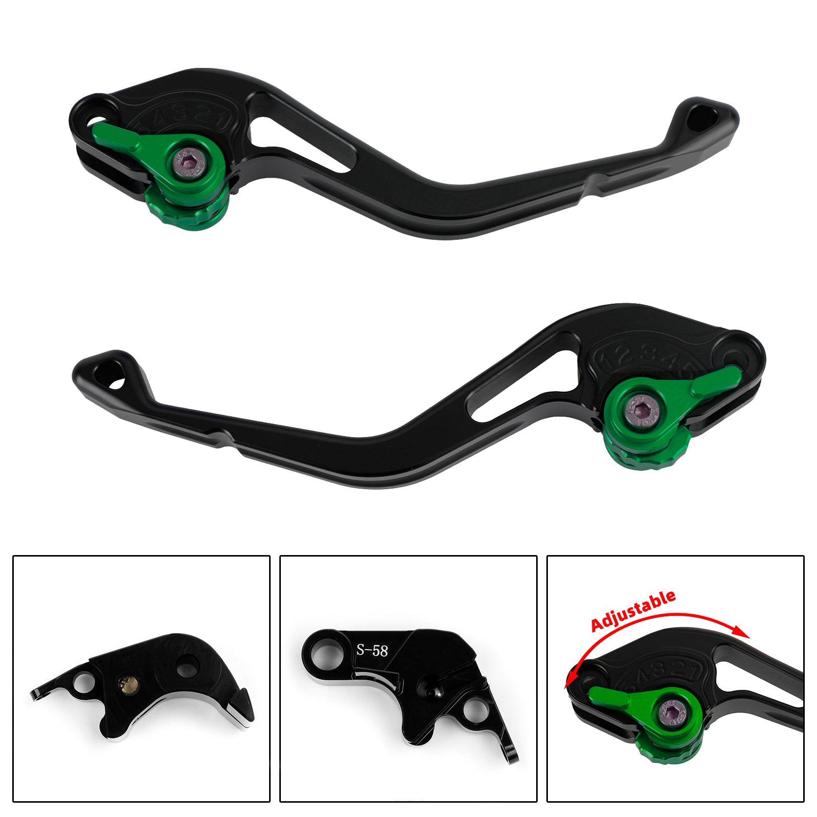 Suzuki GSXR600 750 06-10 GSX-S1000/F 15 NEW Short Clutch Brake Lever