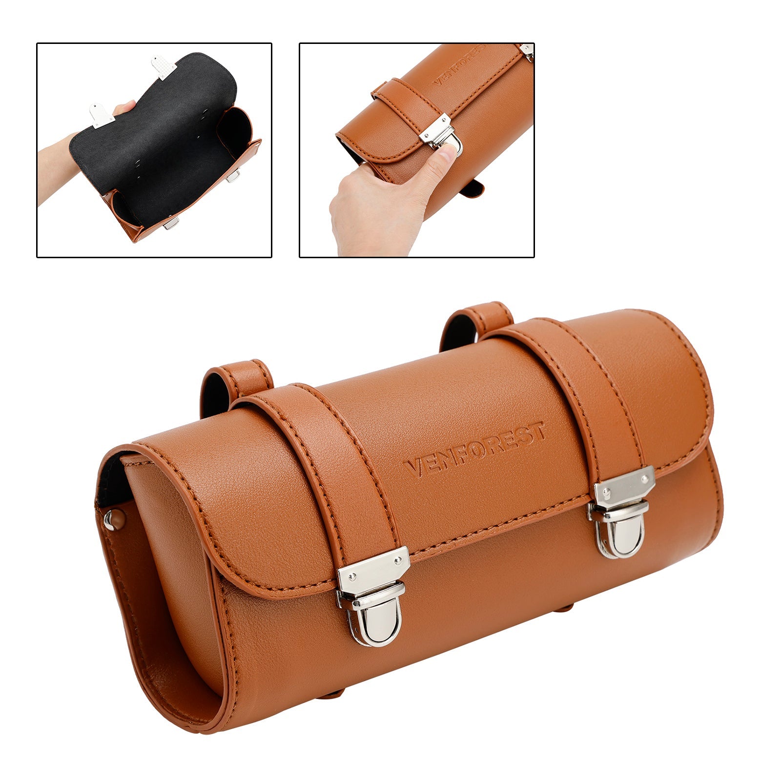 Saddlebag Storage Tool Bag Universal Handlebar Thicken Front Bag For Motorcycle