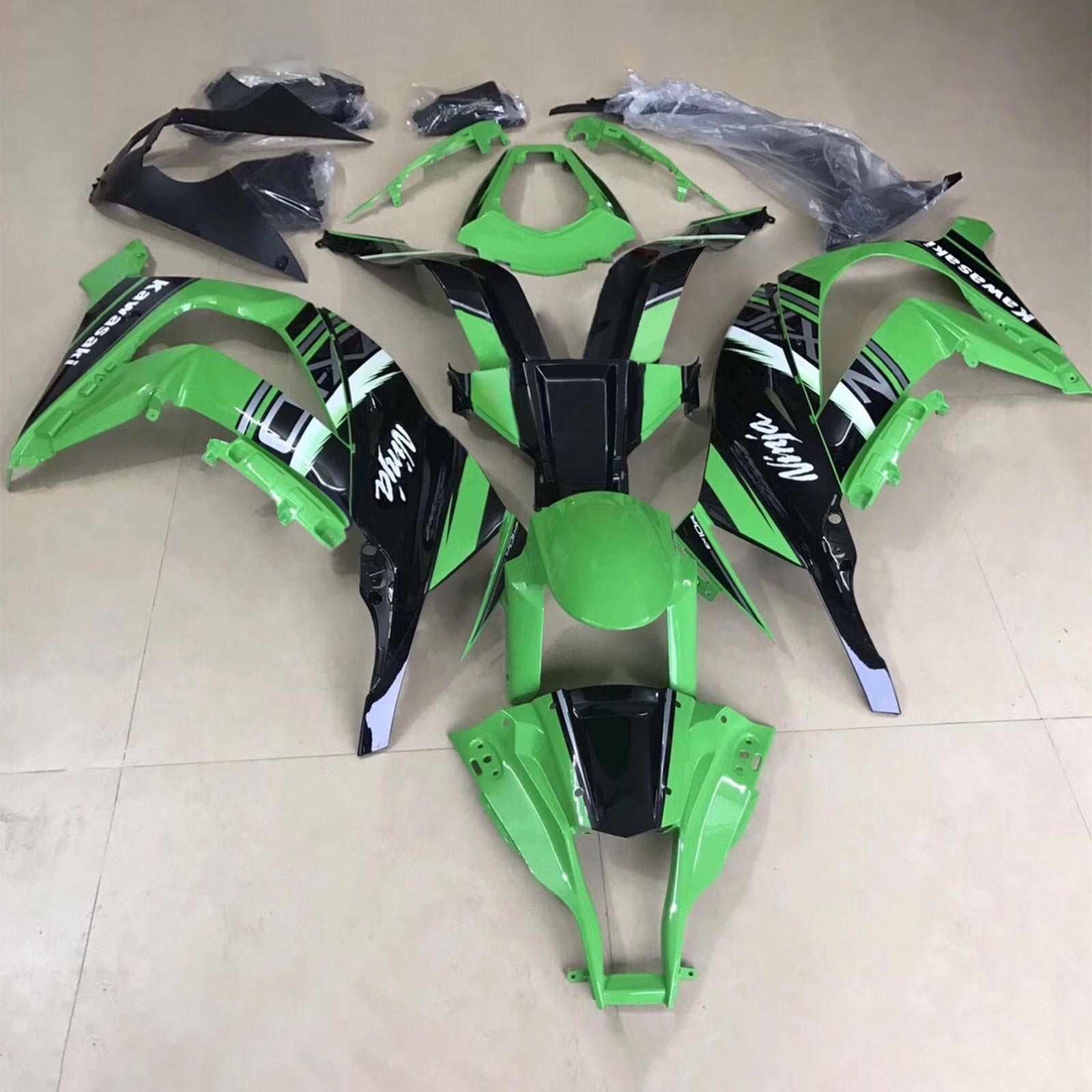 2006-2007 Kawasaki ZX10R Kit de carenado Carrocería Plástico ABS