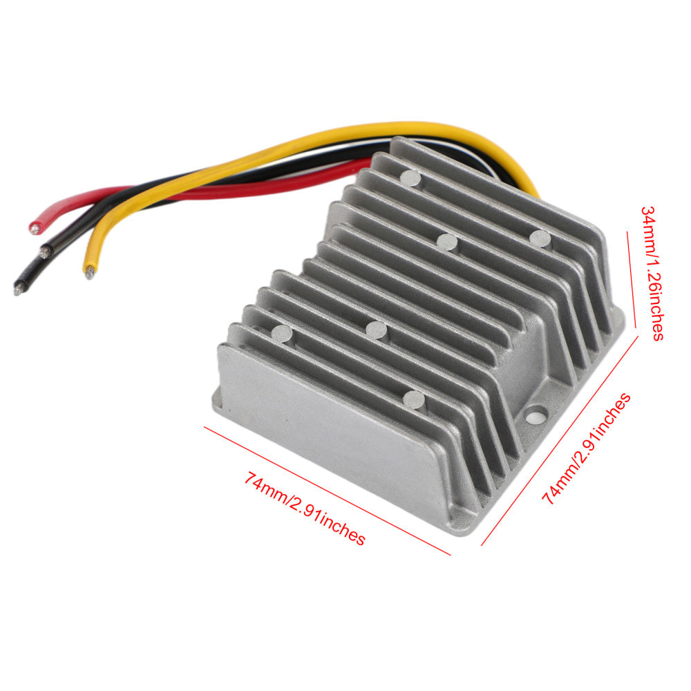 Areyourshop WaterProof 36V/48V to 24V 20A 480W Step Down DC/DC Power Converter Regulator