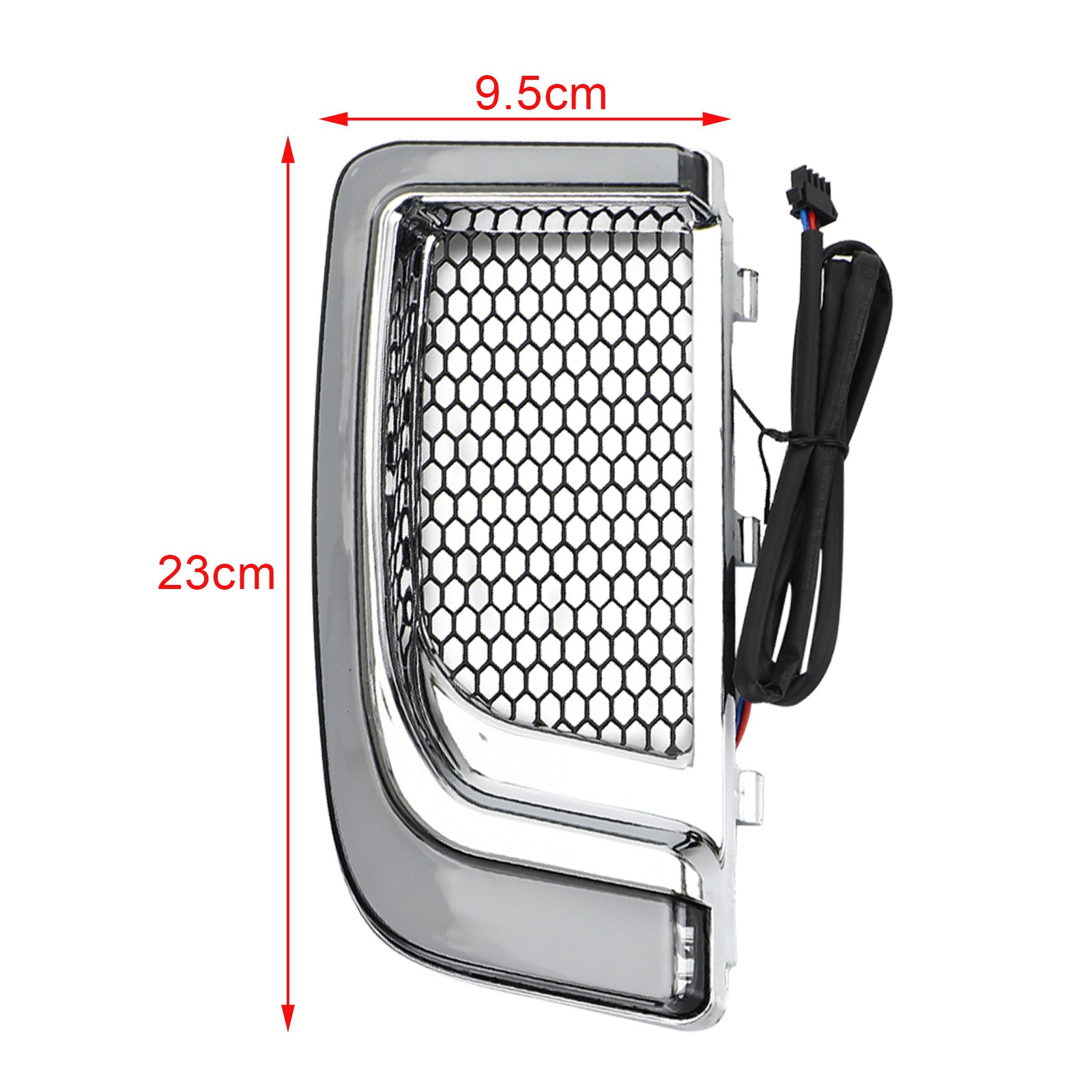 Traceur LED carénage inférieur grilles inférieures lumières pour Electra FLH/T Road Glide noir