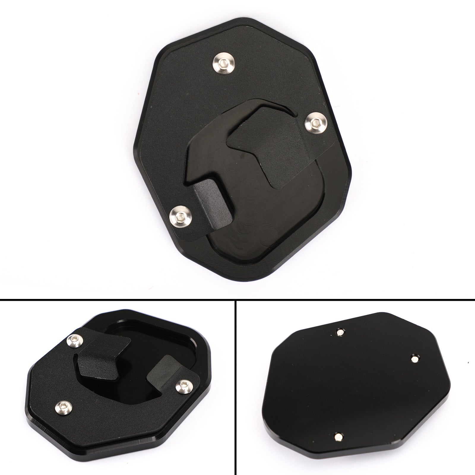 Plaque d'agrandissement de béquille de moto, compatible avec Yamaha Tenere 700 2019 – 2020 générique