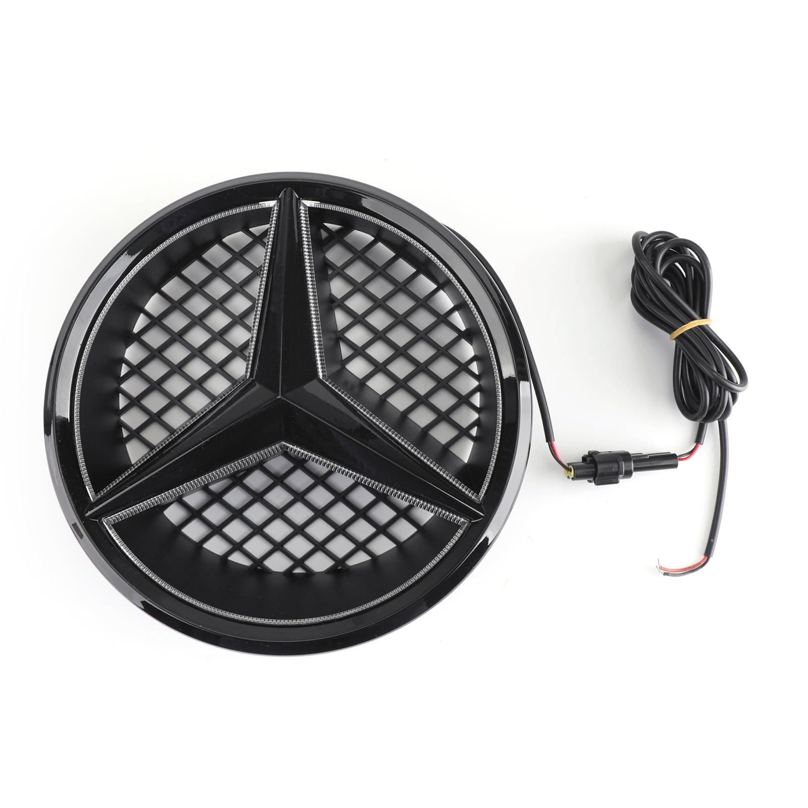 2008-2014 Benz C-klasse W204 met LED-embleem C300/C350 zwart voorbumperrooster algemeen