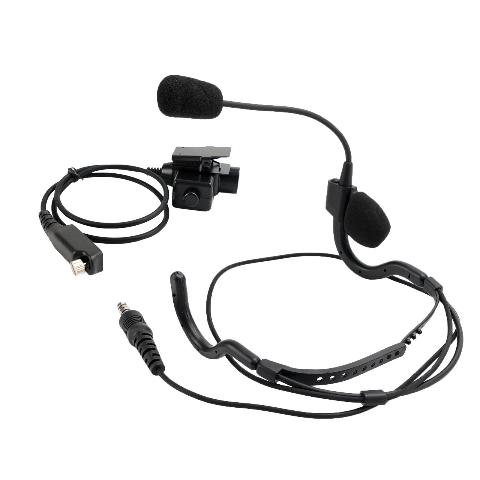 7.1-C8 Achtermontage Grote Plug Tactische Headset Voor Sepura STP8000 STP8030 STP8035