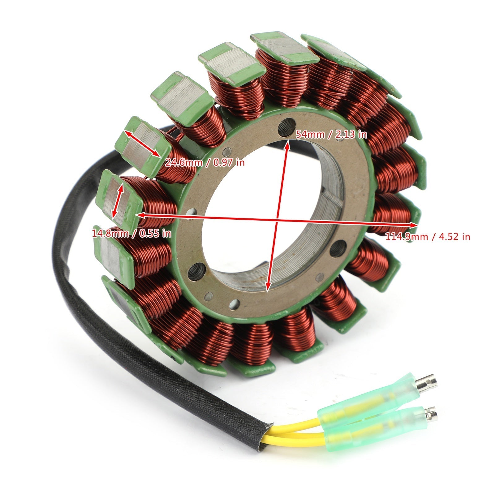 Alternator Magneto Stator for Tohatsu 30hp MFS30A/B 25hp MFS25A MFS25B 02-2009 Generic