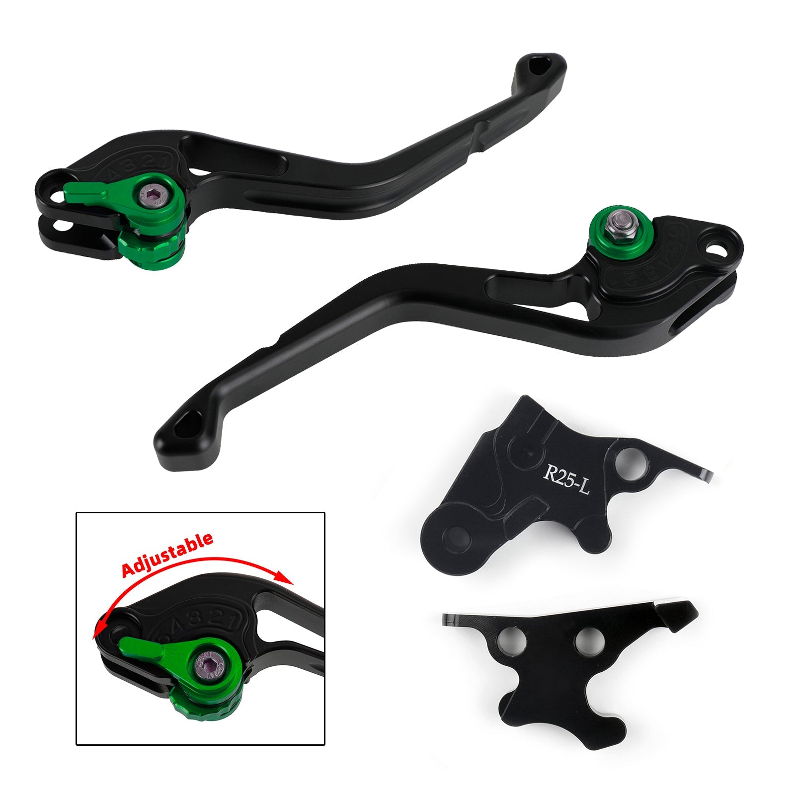 Yamaha YZF R25 2014-2015 YZF R3 2015 NEW Short Clutch Brake Lever