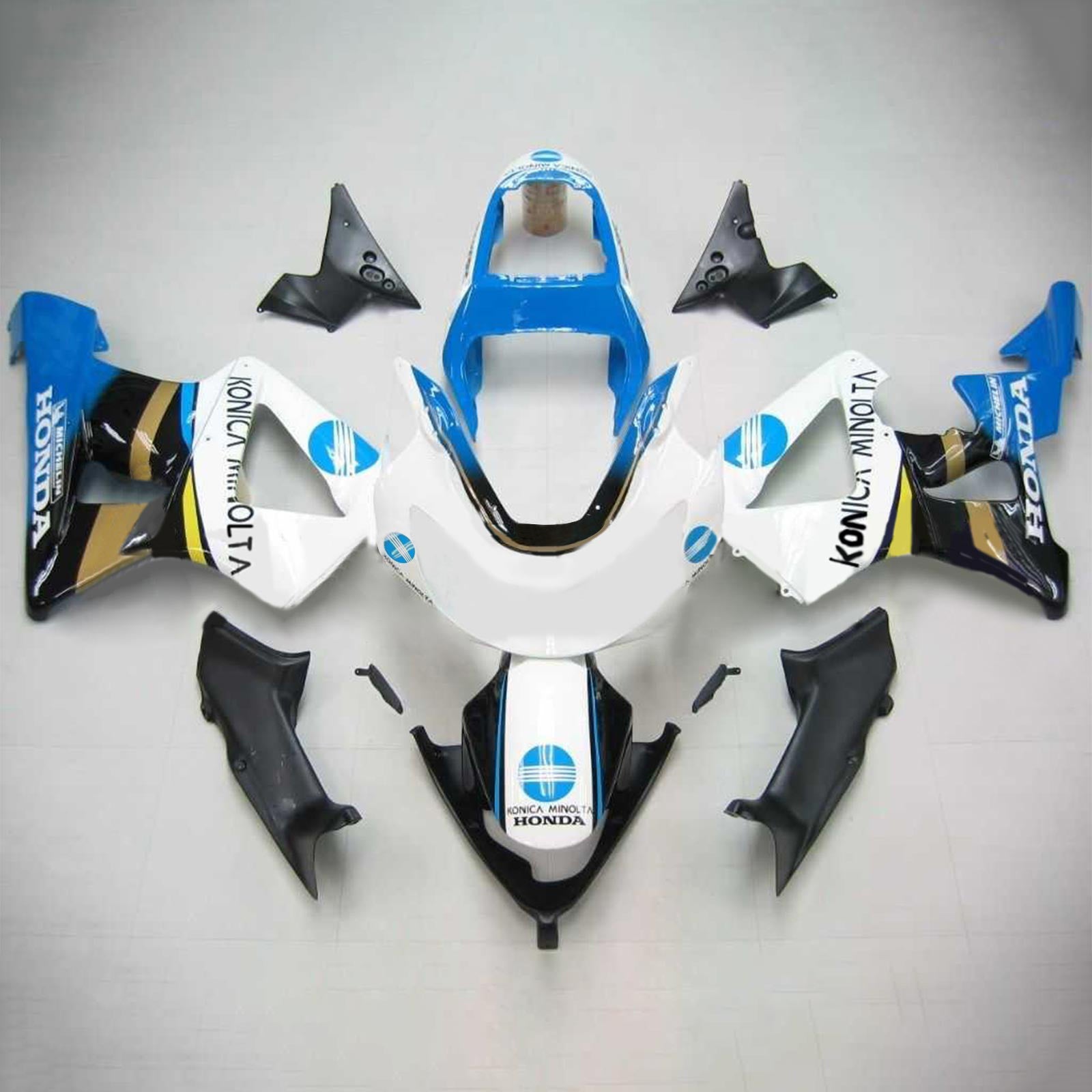 2000-2001 Honda CBR929RR Amotopart Injection Fairing Kit Bodywork Plastic ABS #110