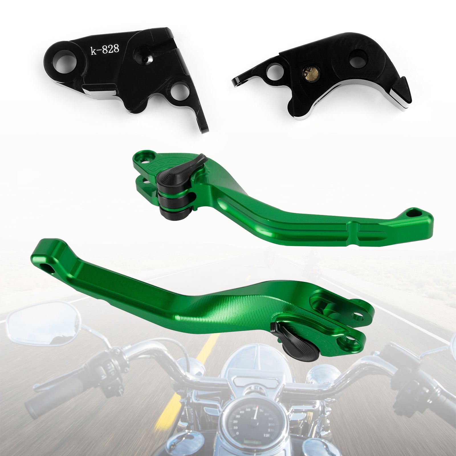 Kawasaki ZX636R / ZX6RR 2005-2006 CNC Short Clutch Brake Lever