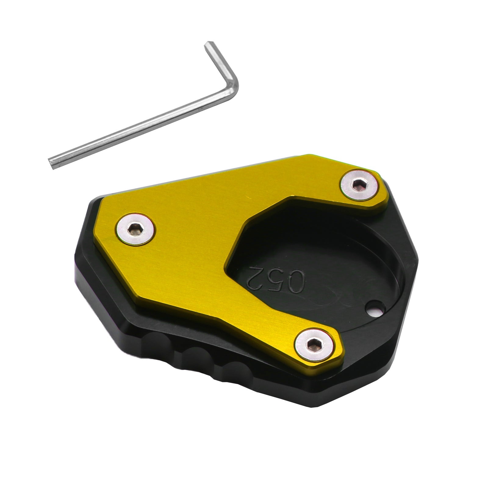 Kickstand Zijstandaard Vergroten Plaat Pad voor KAWASAKI Ninja 400 Versys 650 KLX250 Generiek