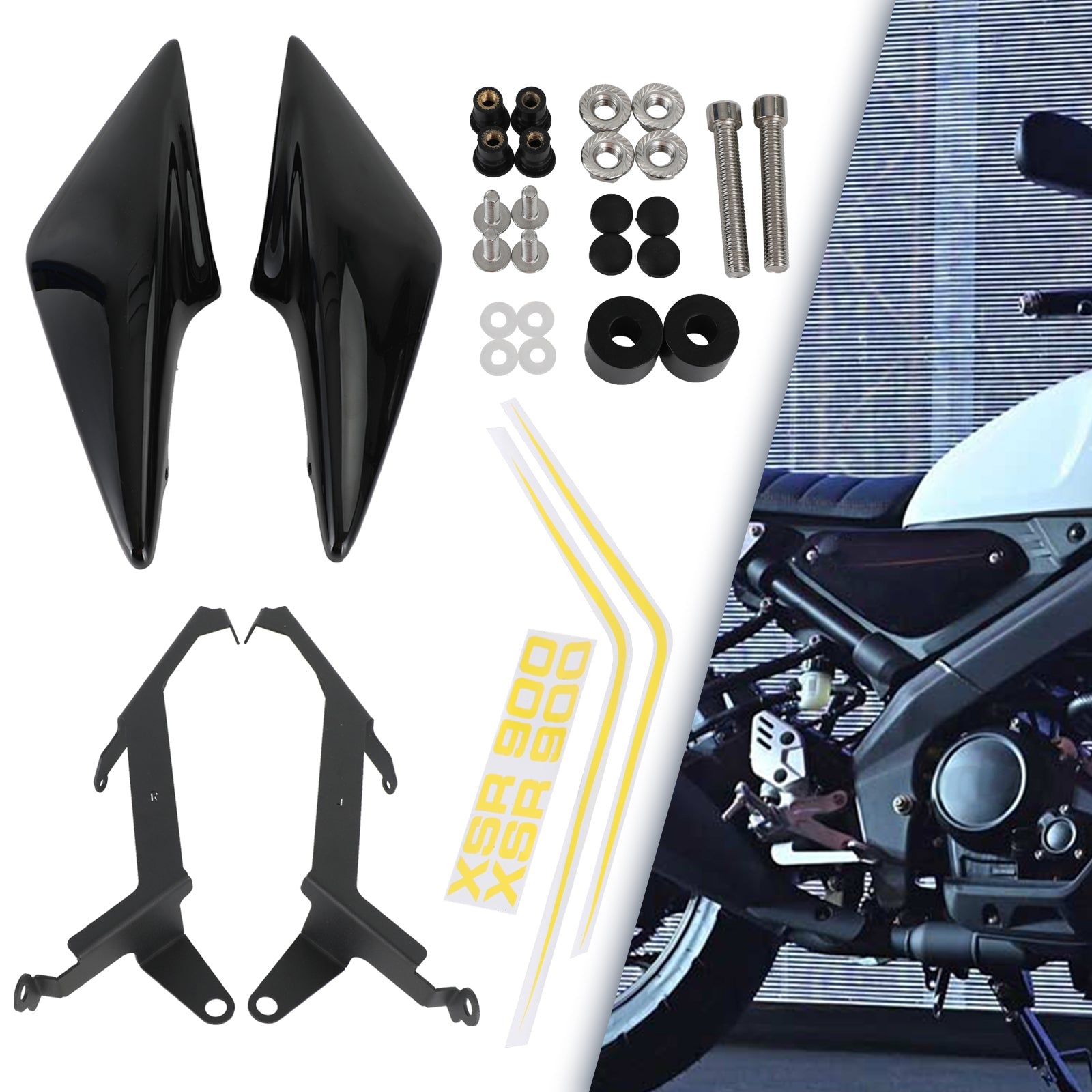 Tail Side Driver Seat Frame Cover Fairing For Yamaha XSR 900 2016-2021 Generic