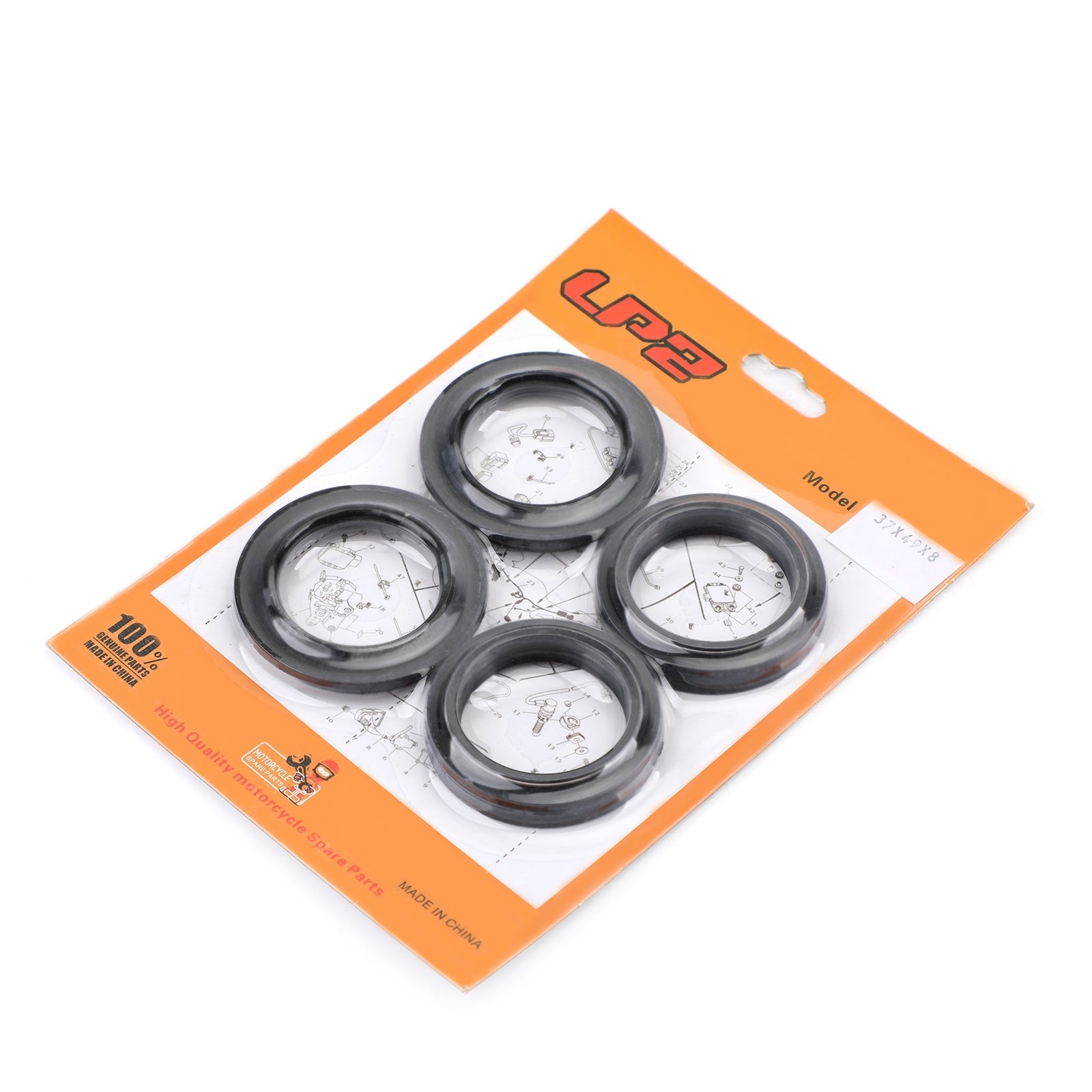 Vorkolie-stofafdichting Rebuild Kit voor Kawasaki ZX600 Ninja ZX750 ZX1100 GPz ZL600 Generiek